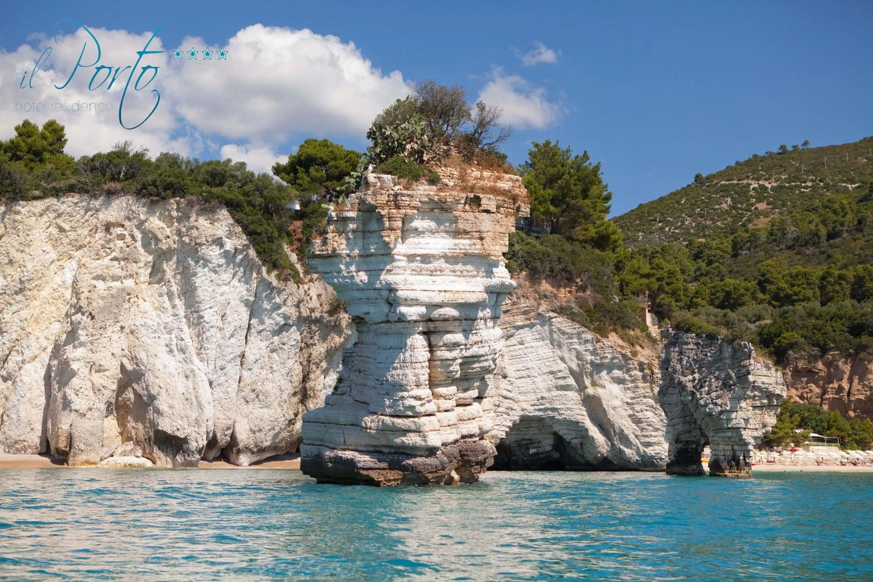 Natural landscape in Hotel Residence Il Porto