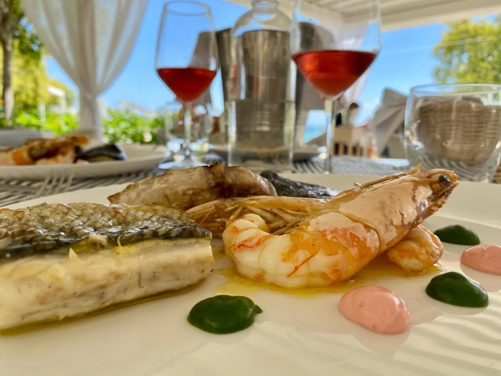 Restaurant/places to eat in Hotel Residence Il Porto