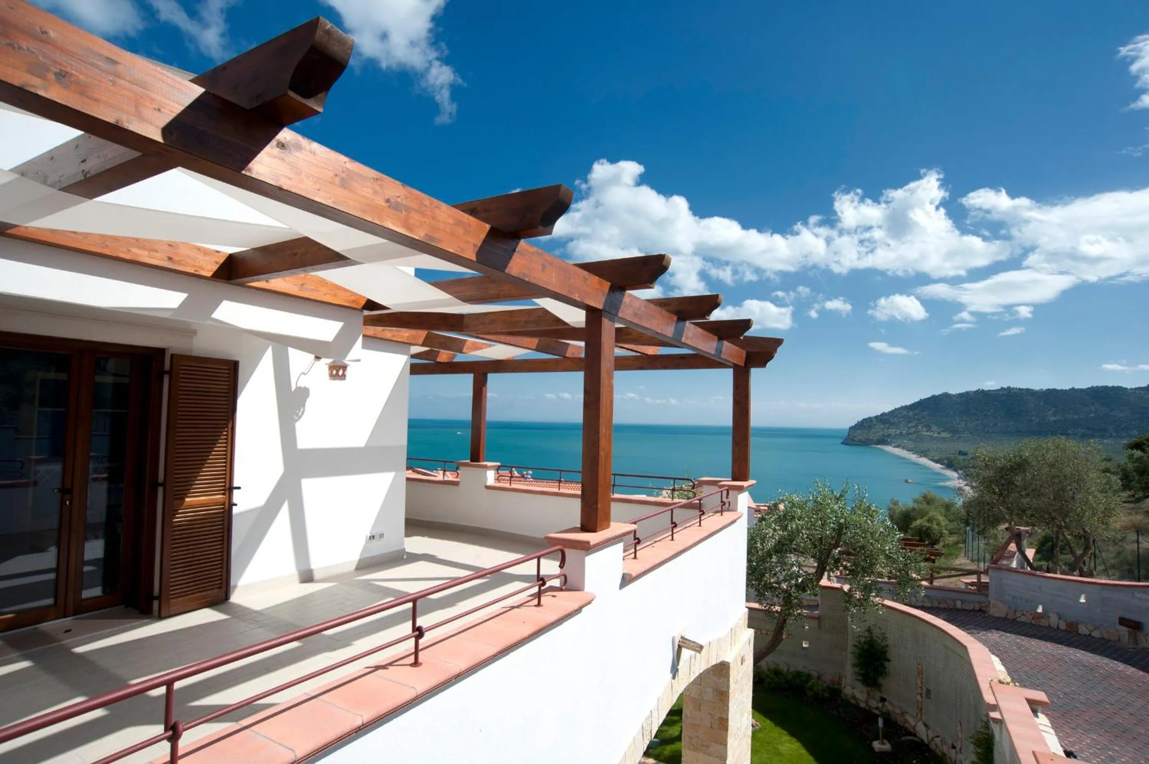 Balcony/Terrace in Hotel Residence Il Porto