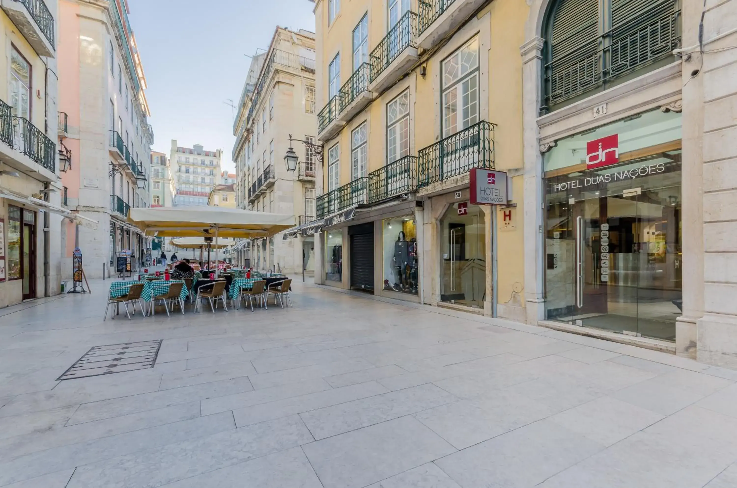 Property building in Hotel Duas Nações Property building in Hotel Duas Nações