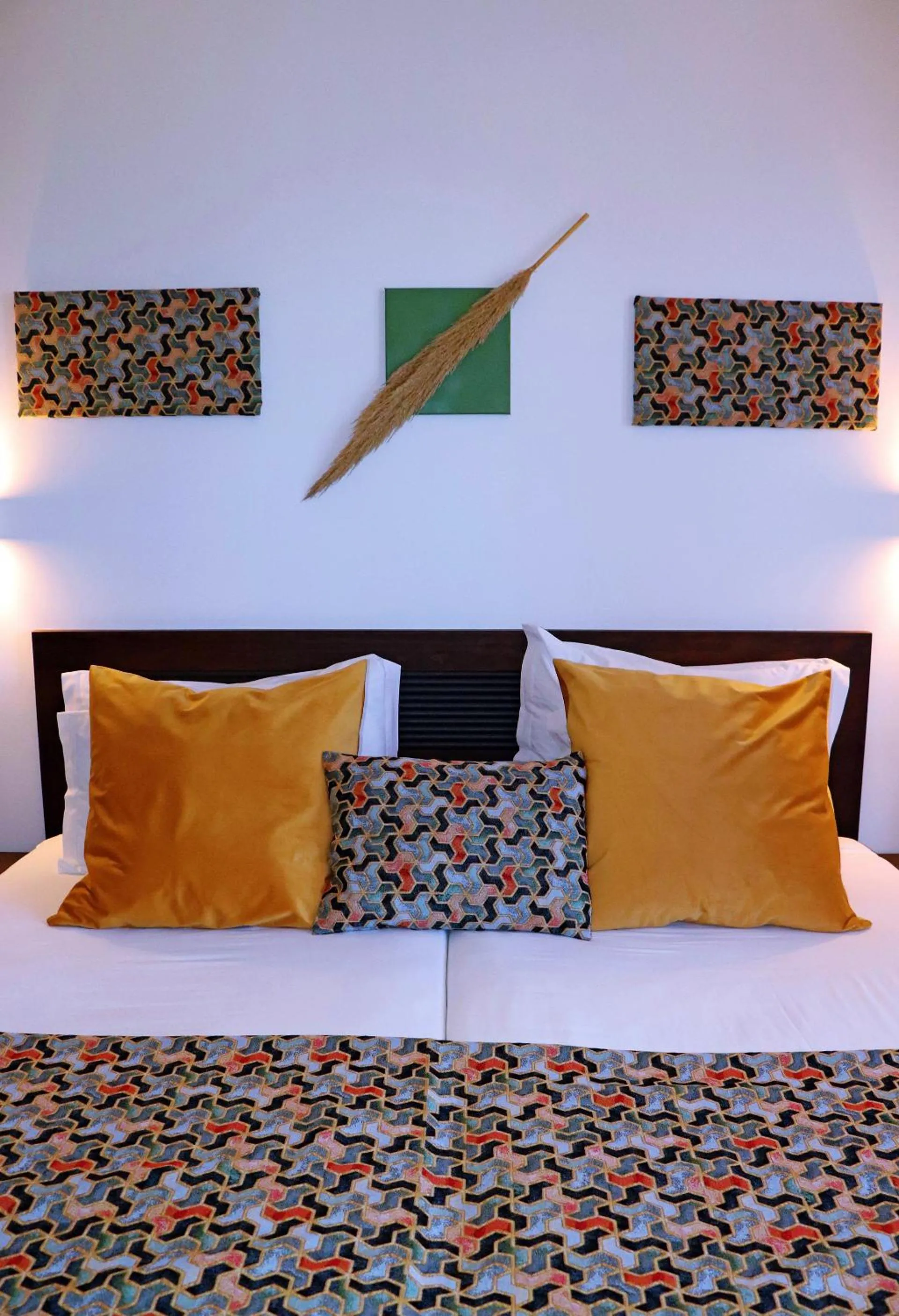 Bed in Hotel Euro Moniz