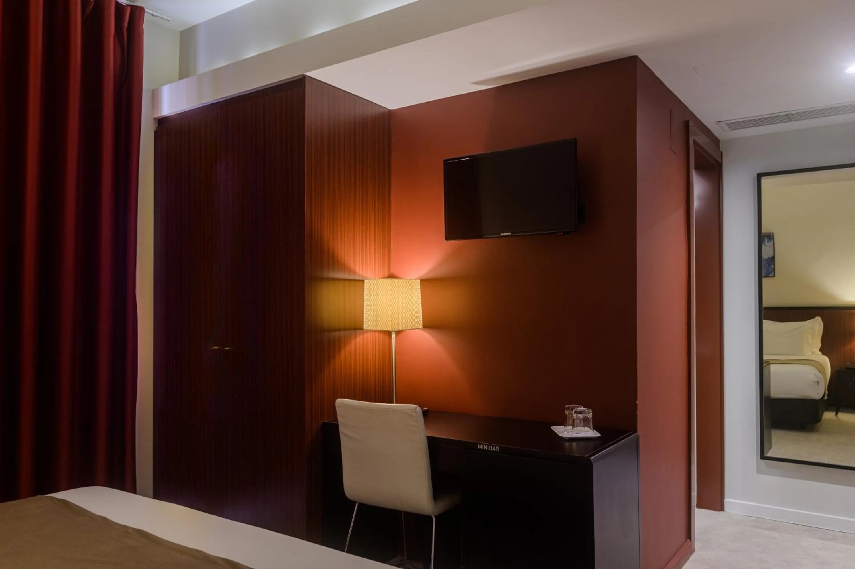 Bed in Hotel Torre Mar