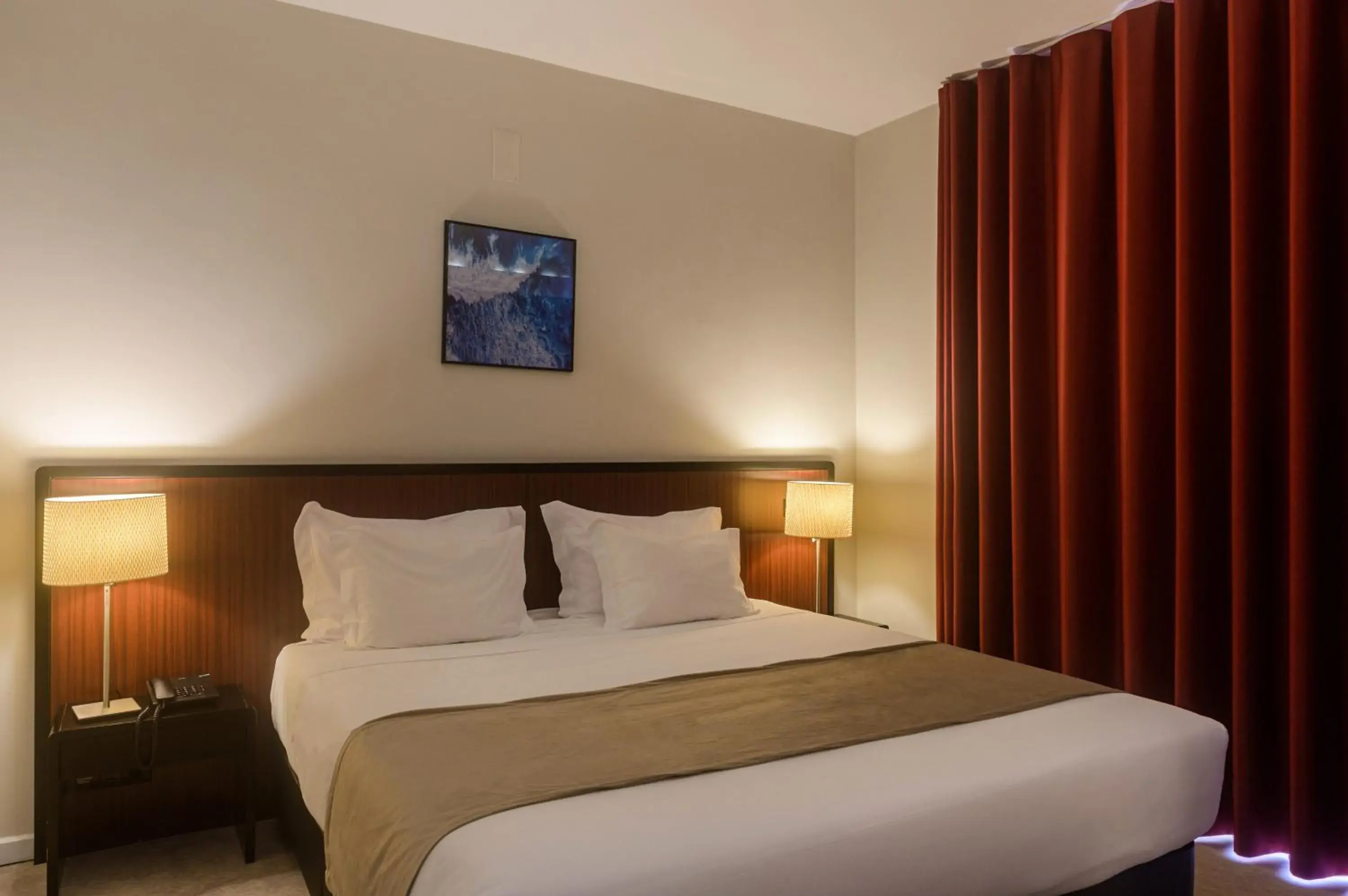 Bed in Hotel Torre Mar Bed in Hotel Torre Mar