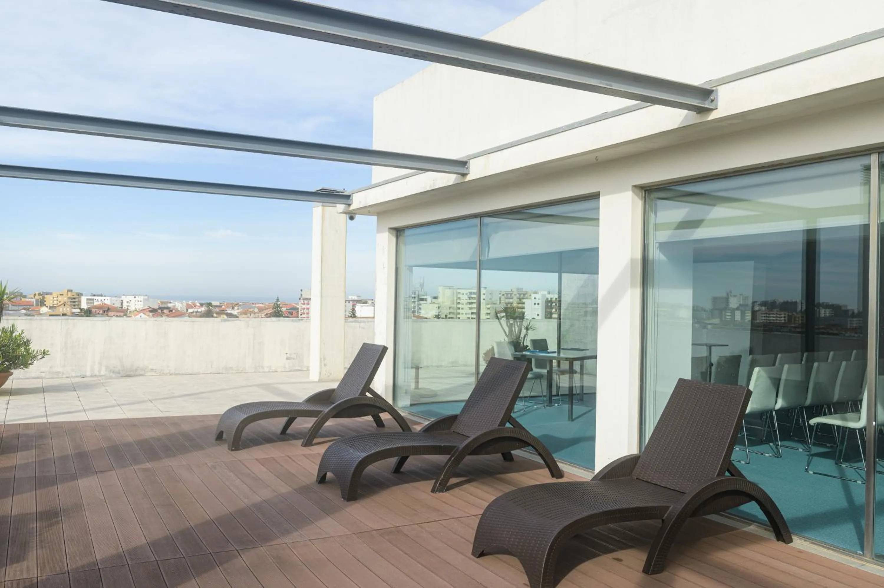 Balcony/Terrace in Hotel Torre Mar
