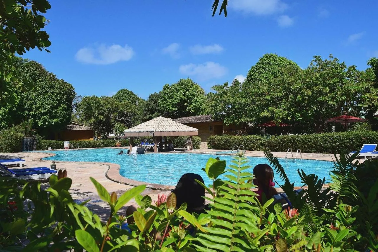 Pool view in Pousada do Forte