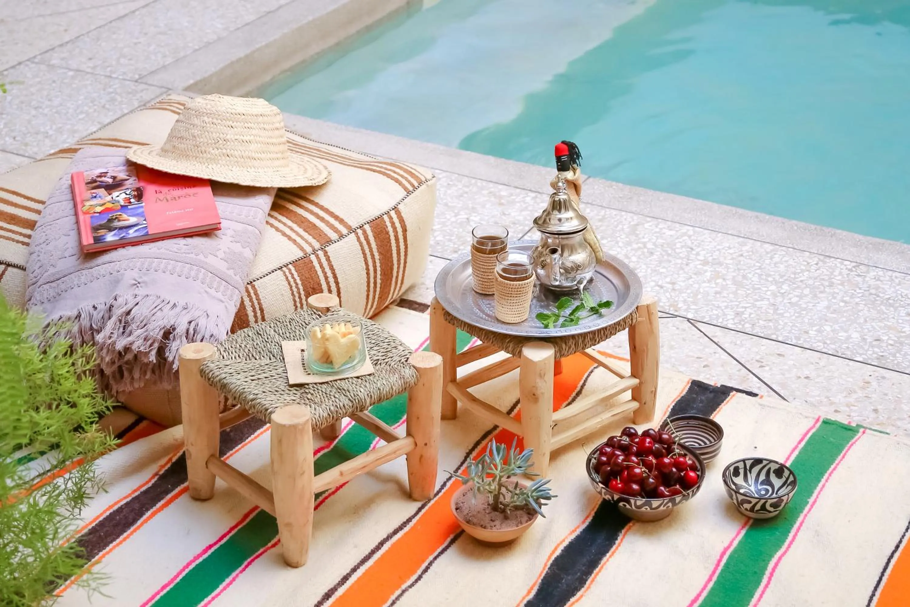 Patio in Riad Olema et Spa