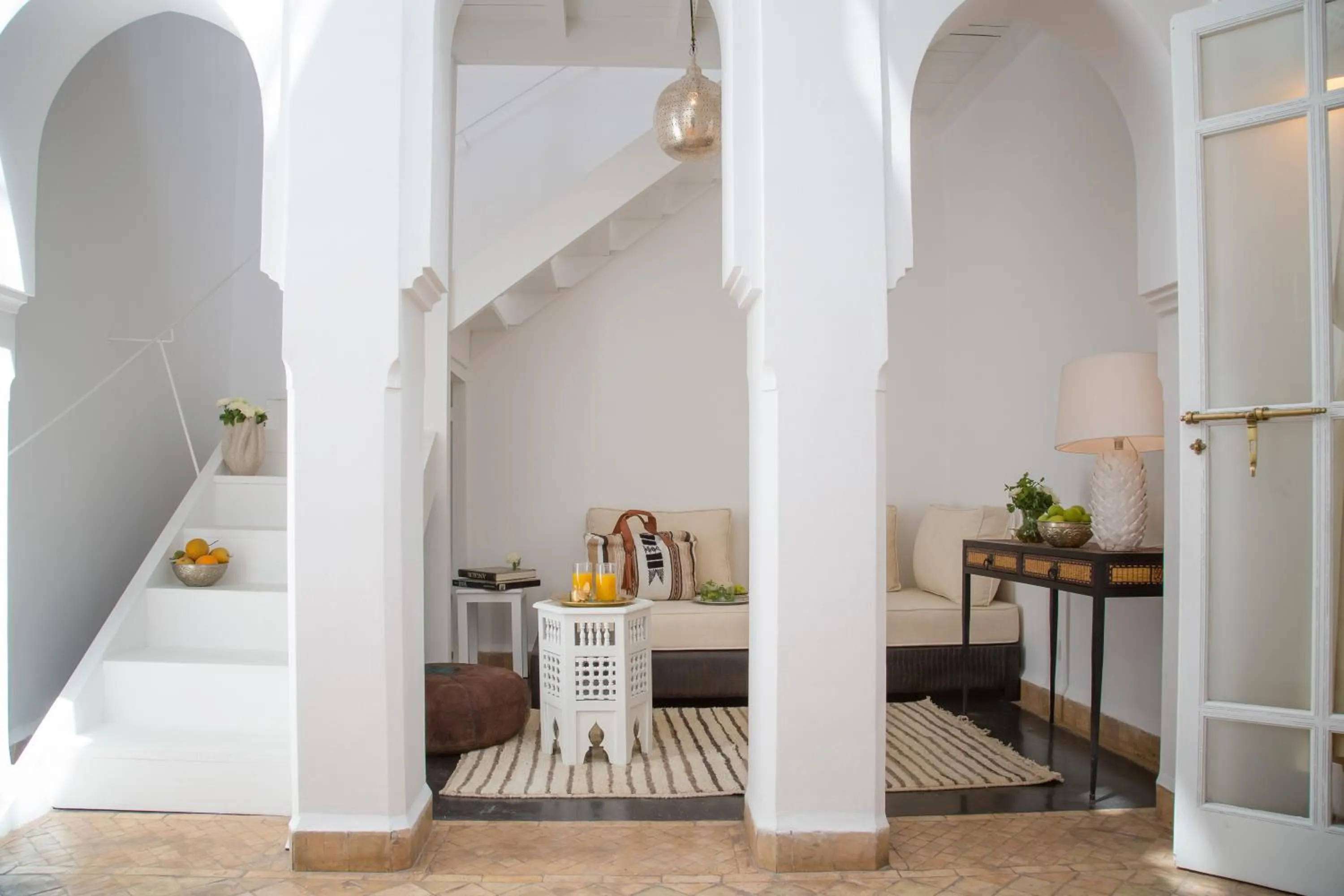 Seating area in Riad Olema et Spa