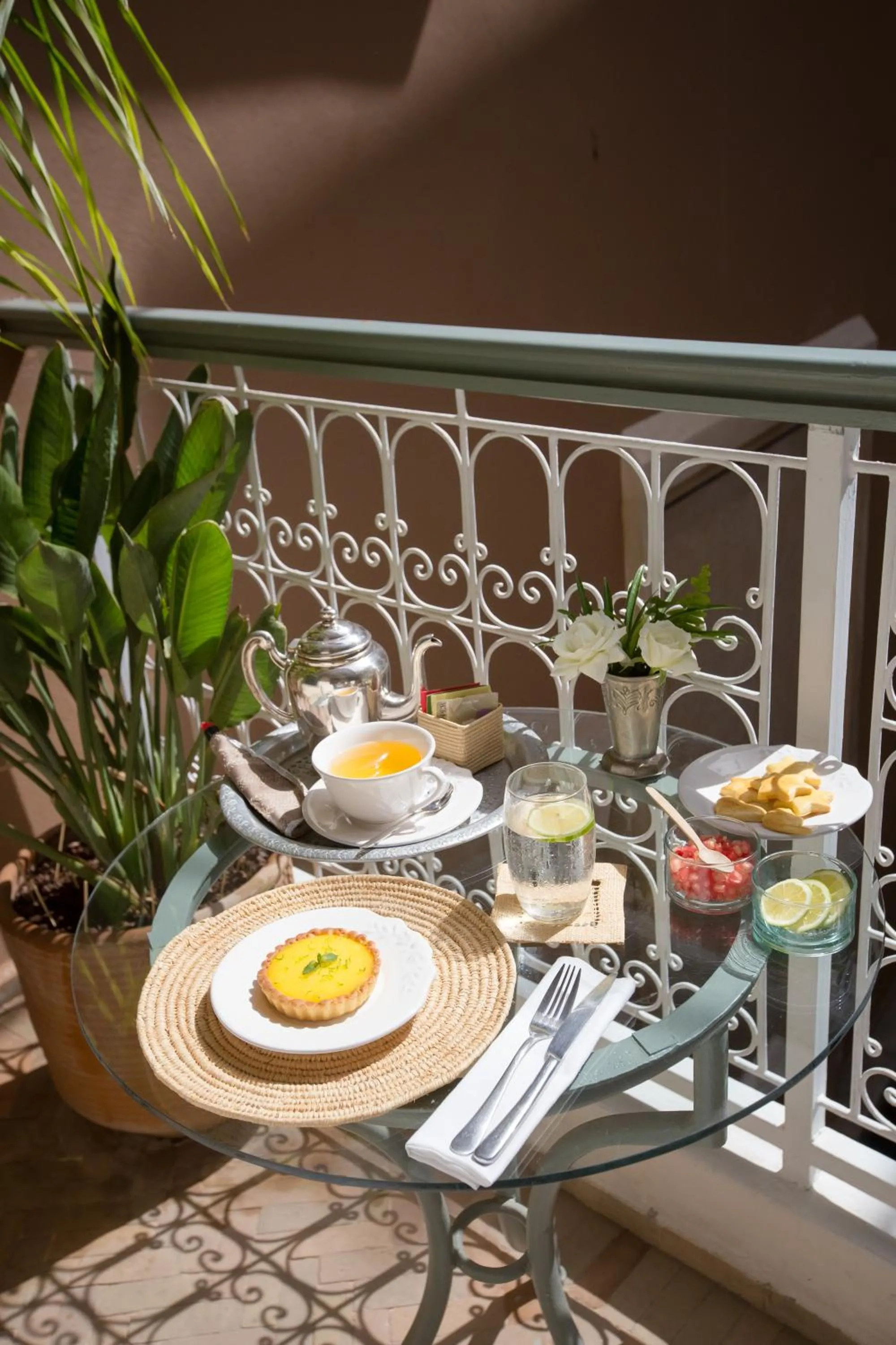 Balcony/Terrace in Riad Olema et Spa