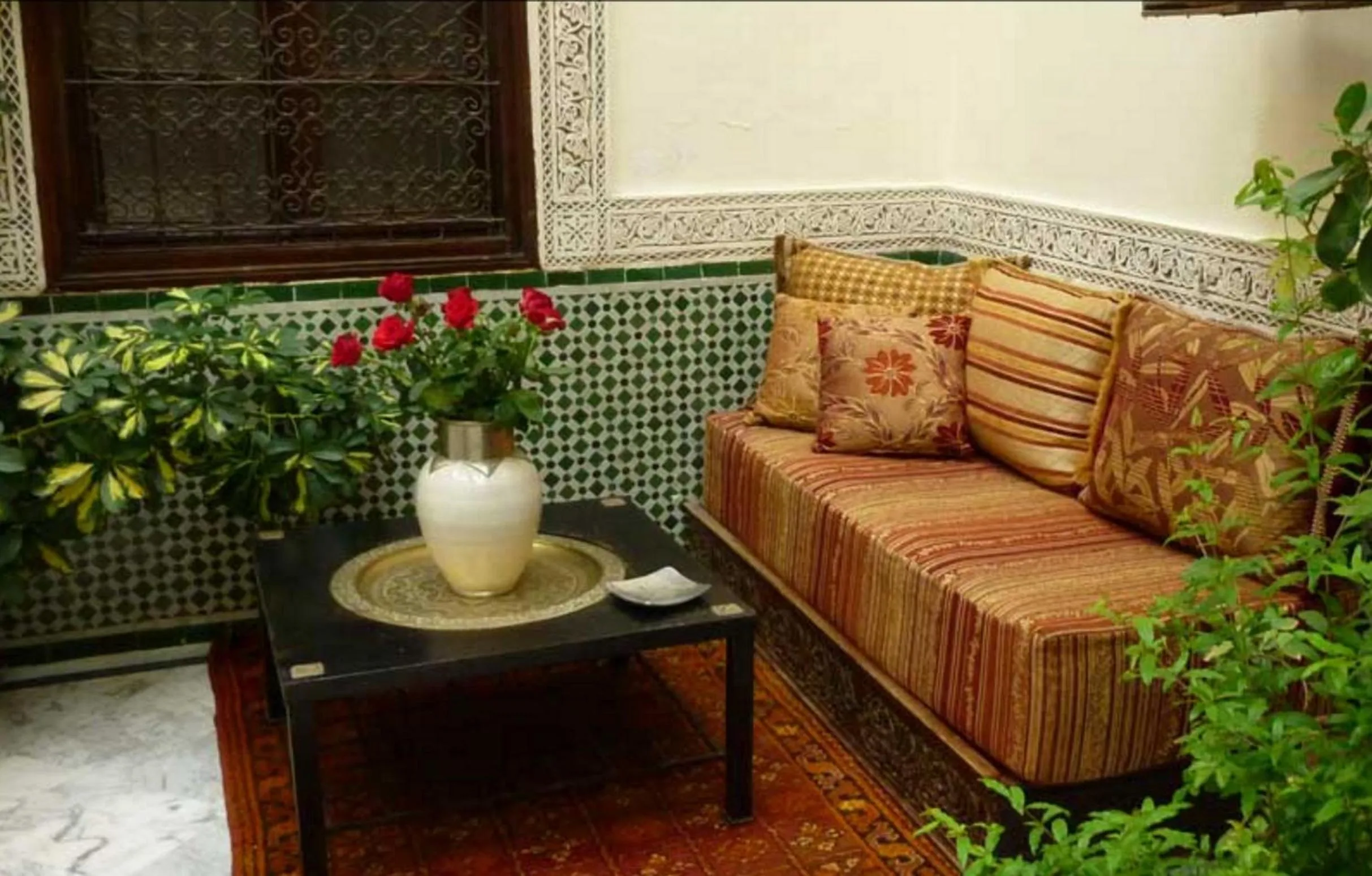 Seating area in Riad Al Loune