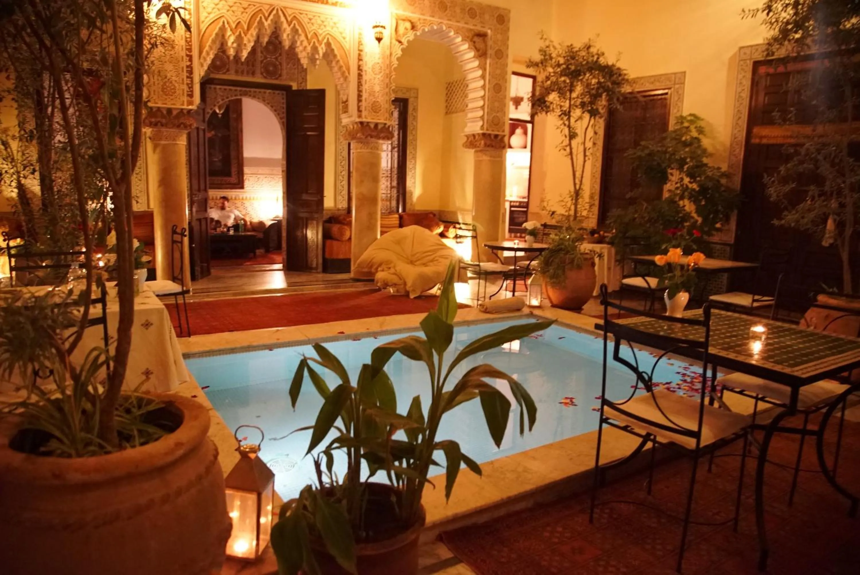 Pool view in Riad Al Loune