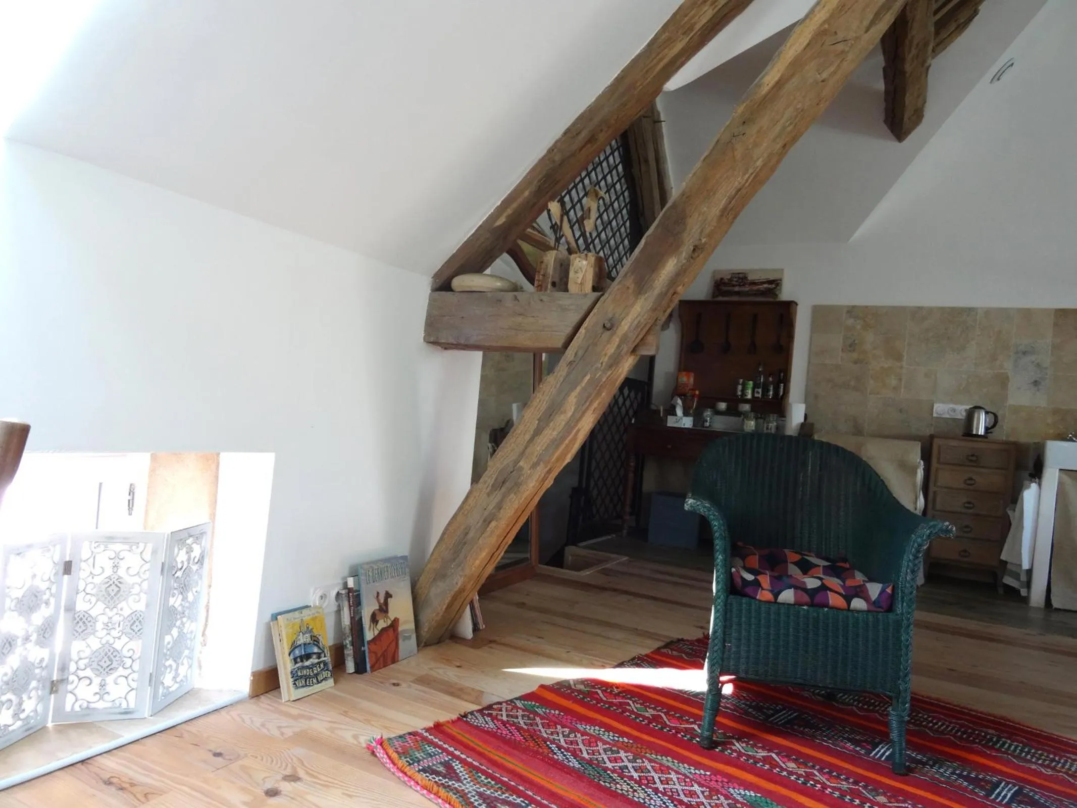 Living room in L'escalier des rêves