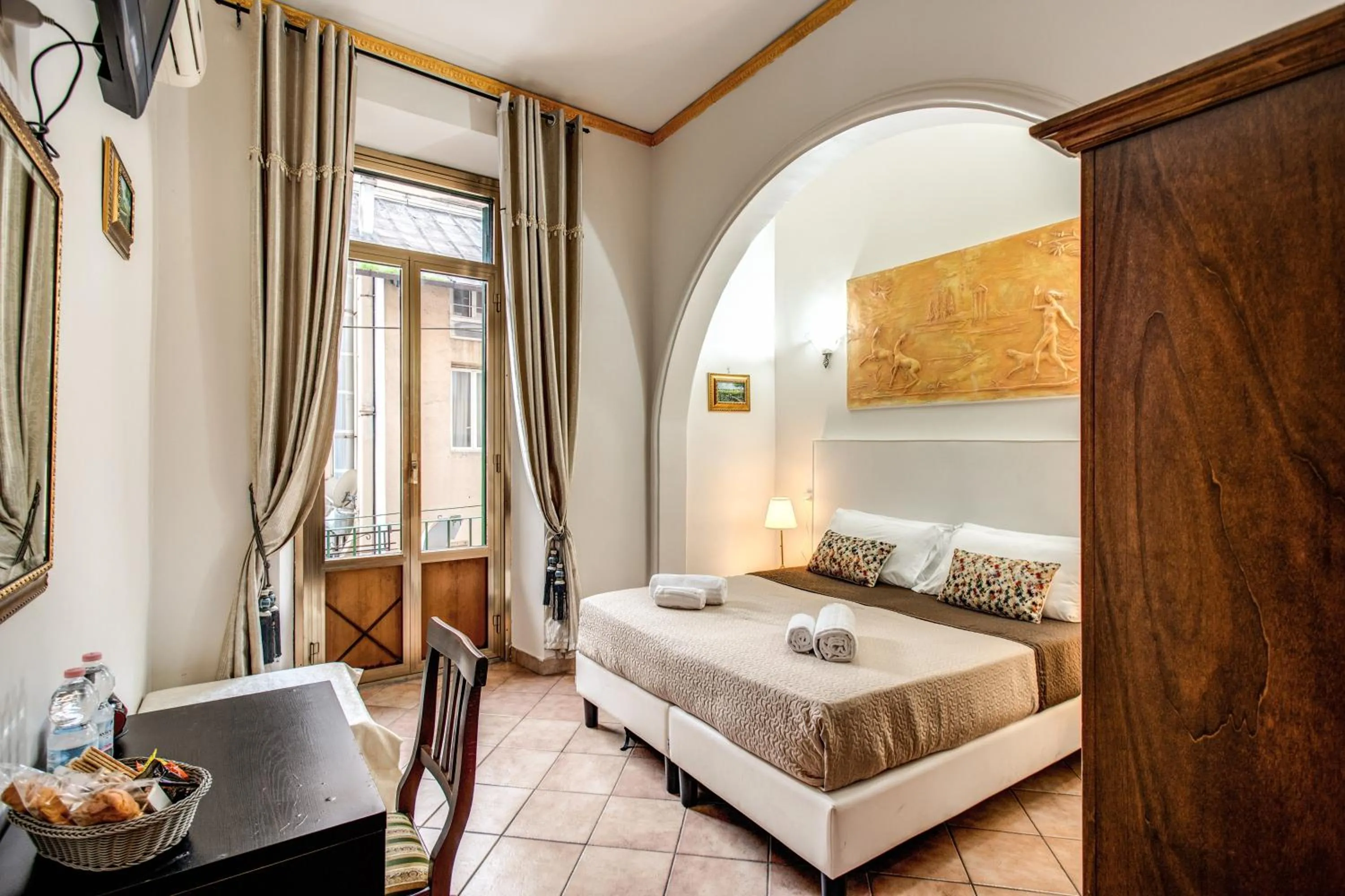 Bed in Beautiful Home