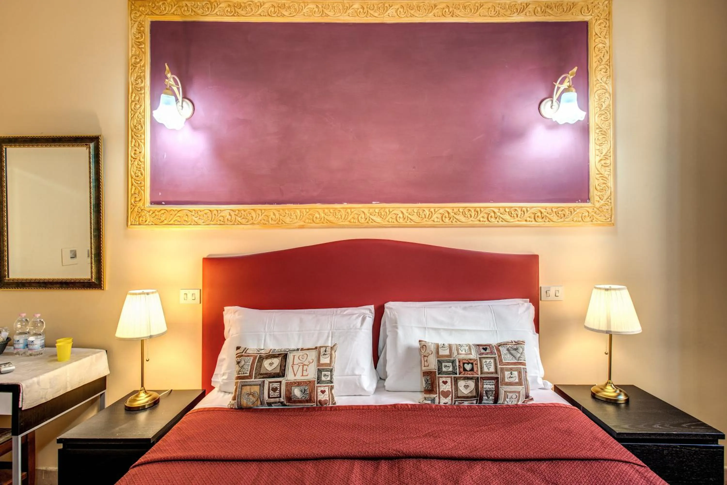 Bed in Beautiful Home