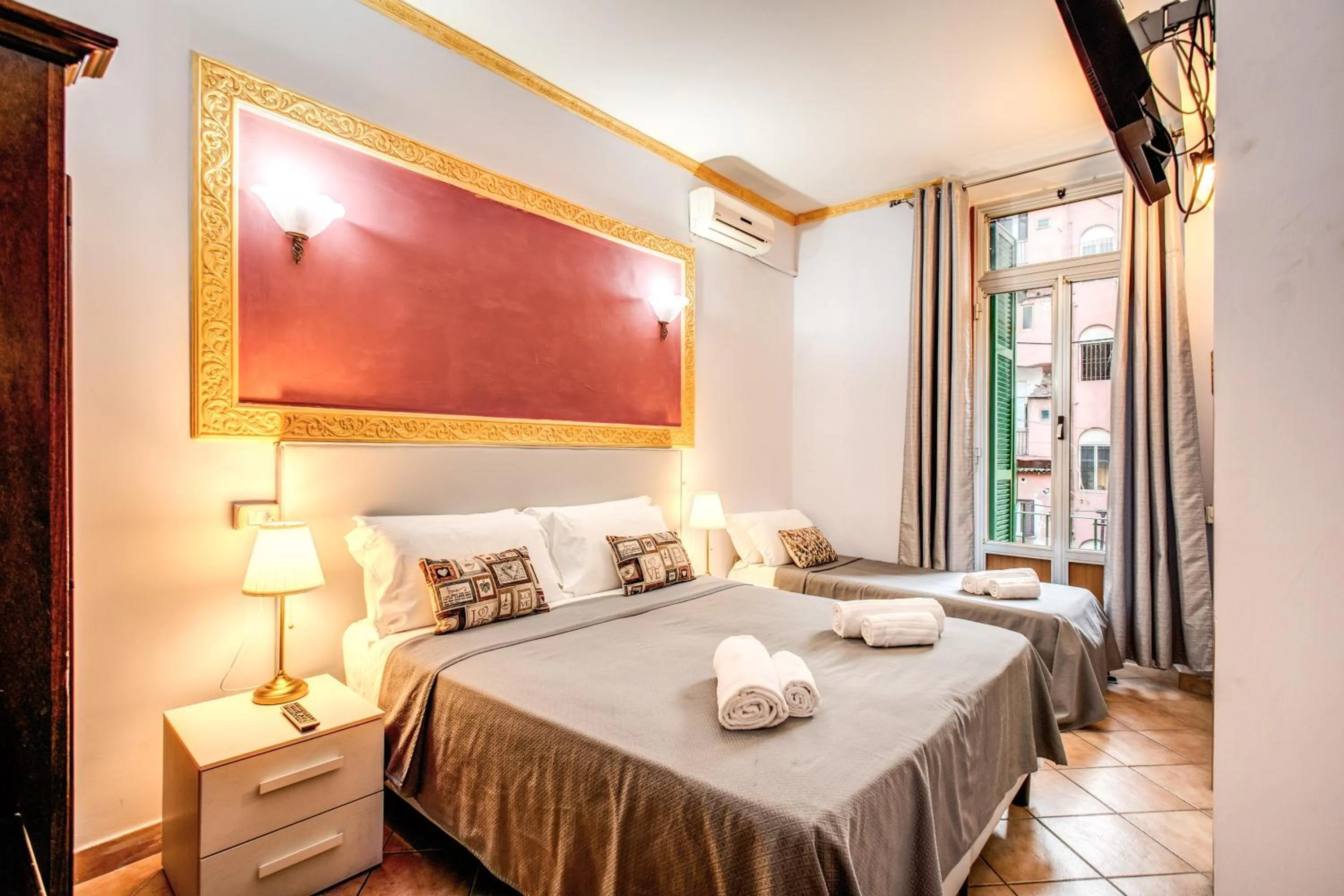 Bed in Beautiful Home
