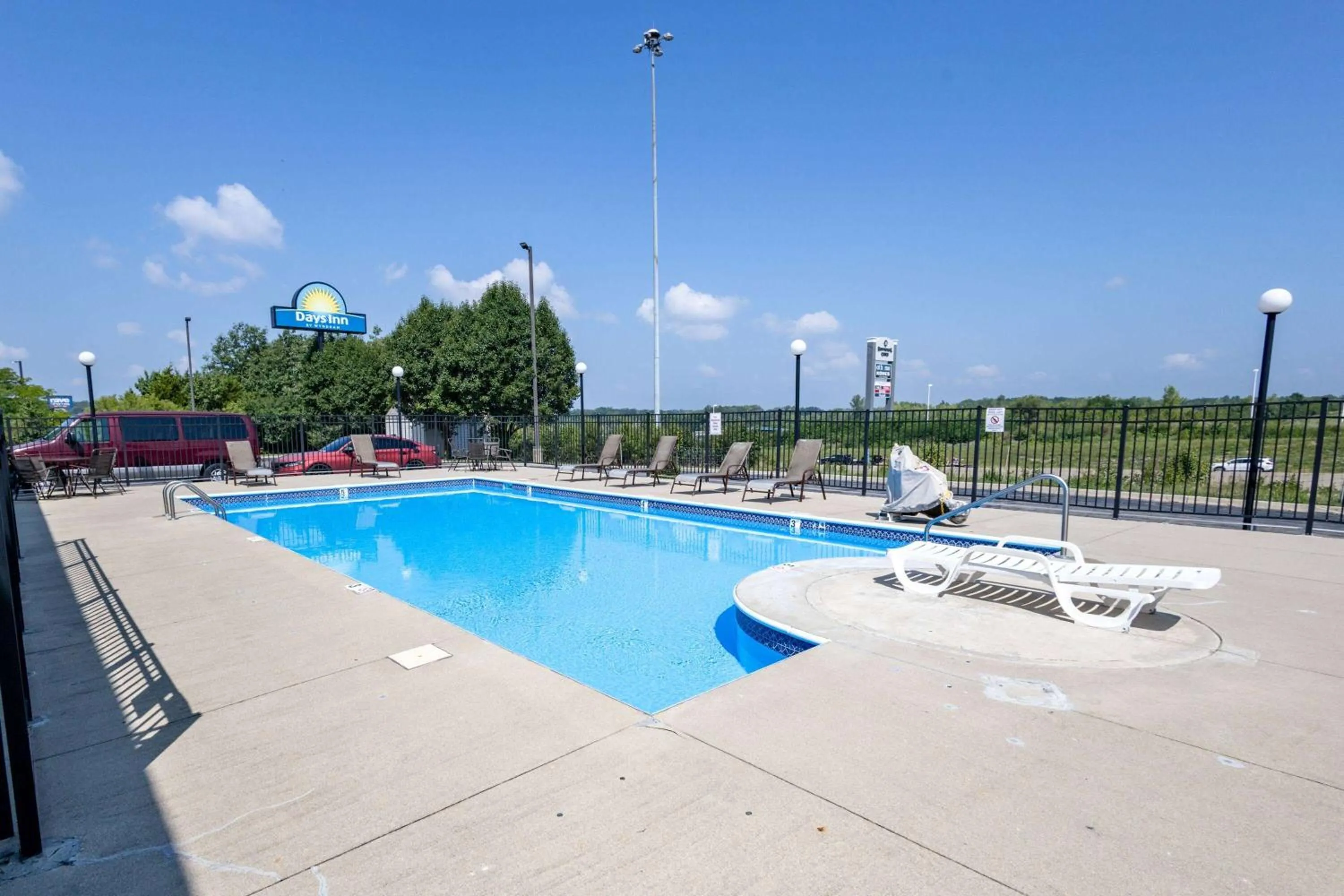 Pool view in Days Inn by Wyndham Dayton Huber Heights Northeast