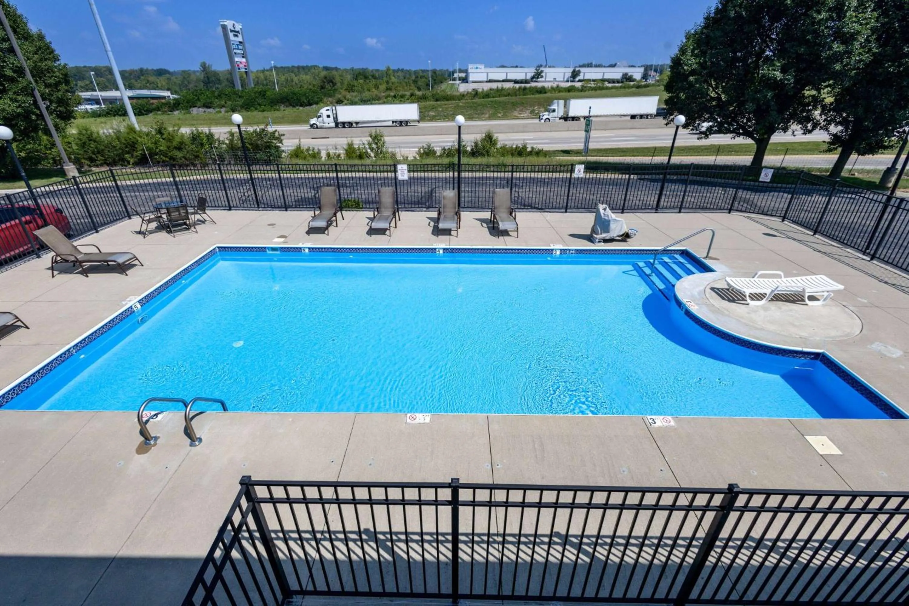 Pool view in Days Inn by Wyndham Dayton Huber Heights Northeast