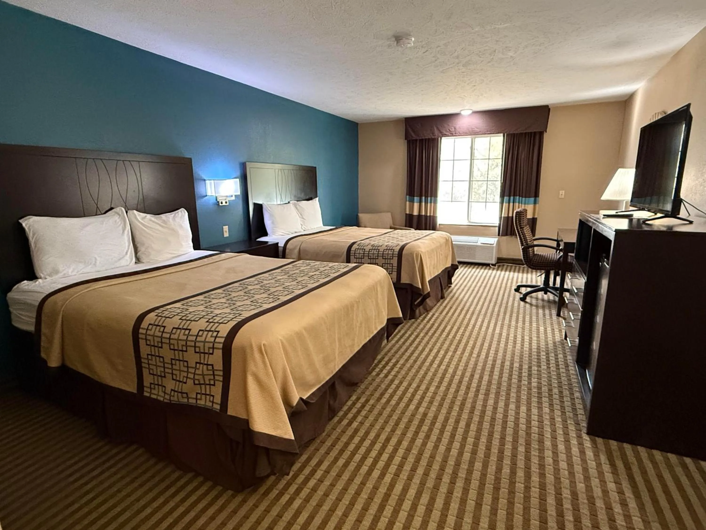 Bed in Victorian Inn