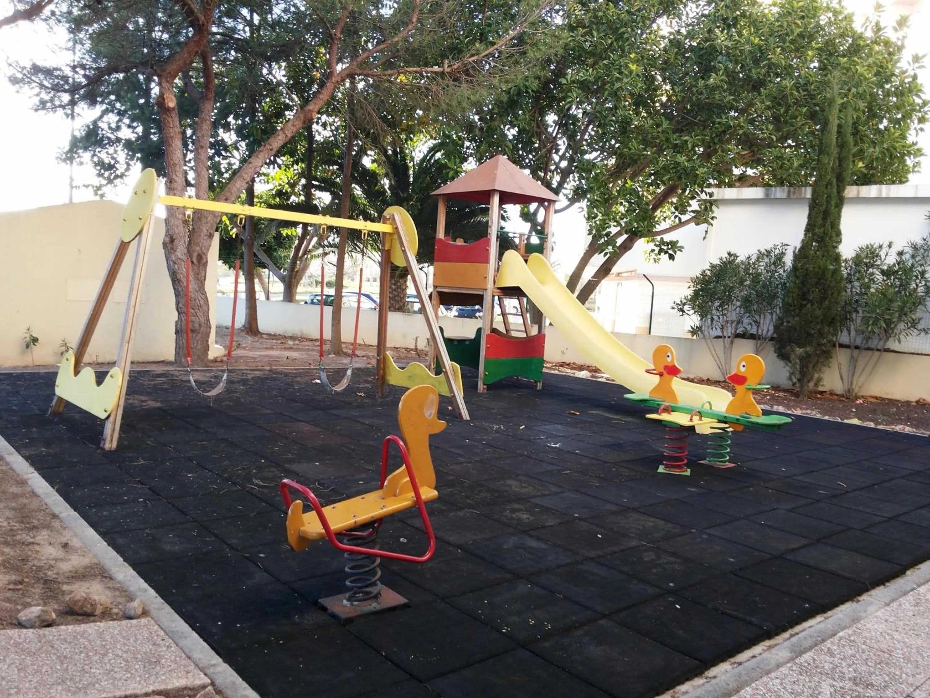 Children play ground in Plaza Real by Atlantichotels