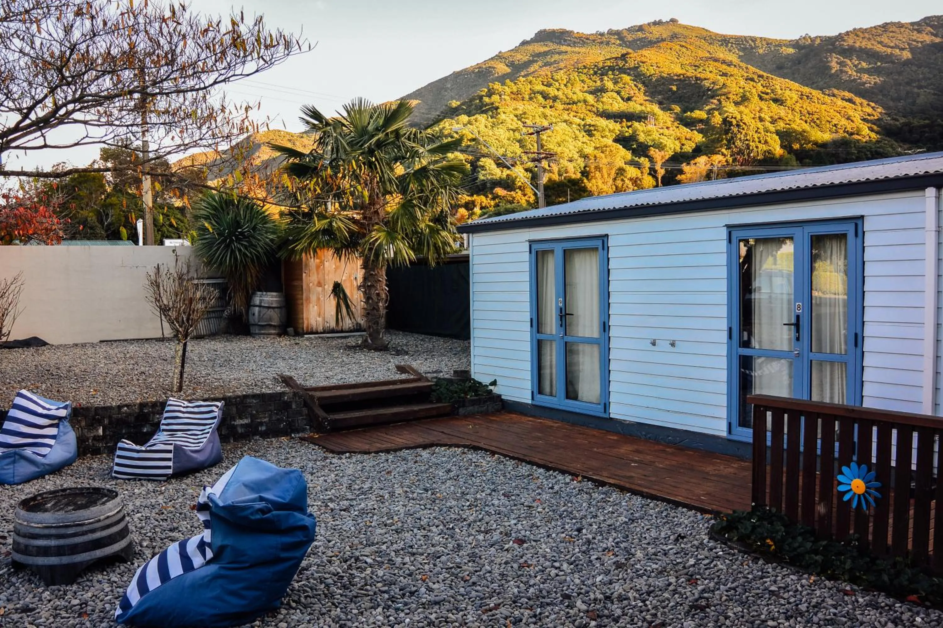Garden in Blue Moon Lodge