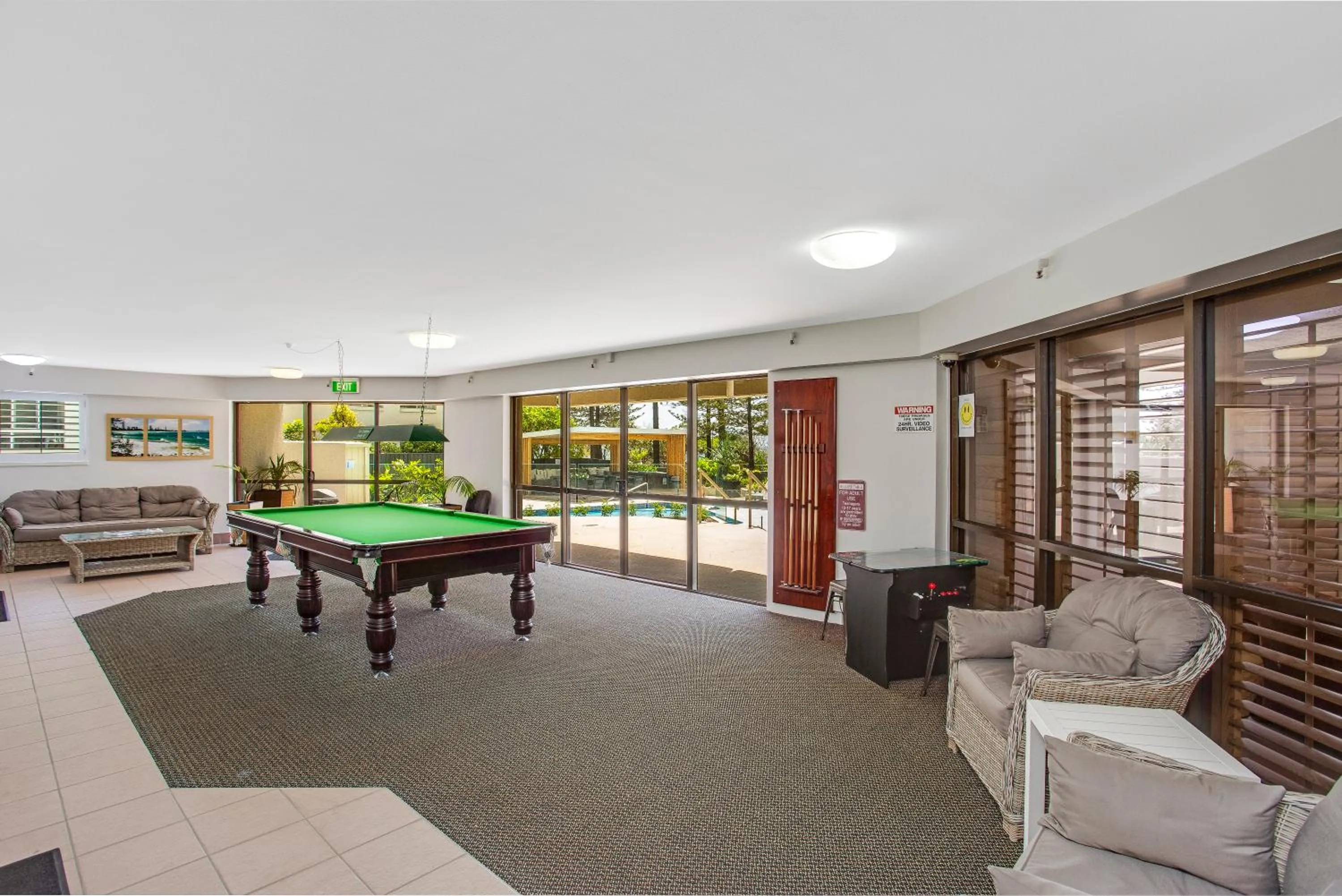 Billiard in Burleigh Esplanade Apartments