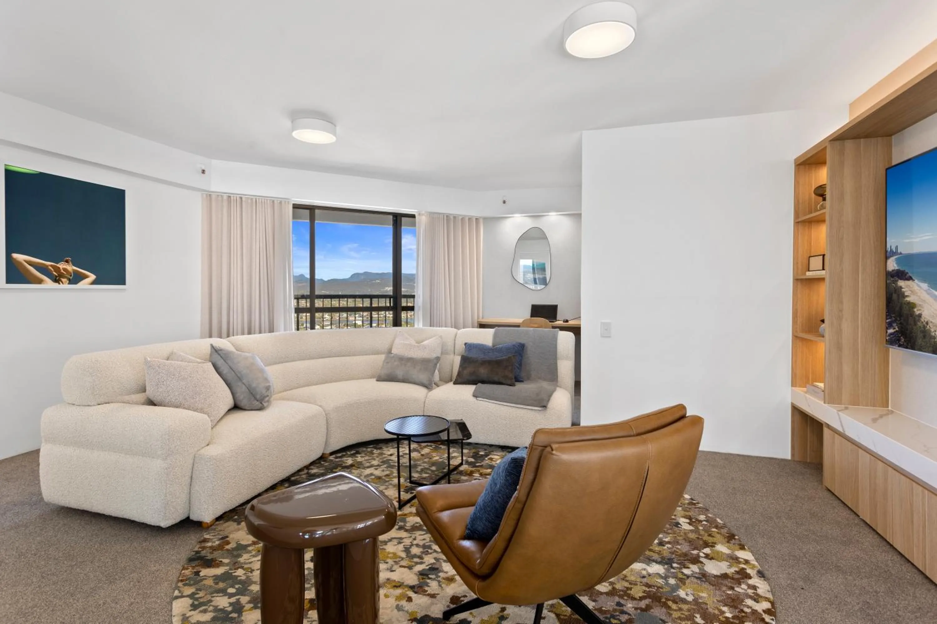 Library in Burleigh Esplanade Apartments