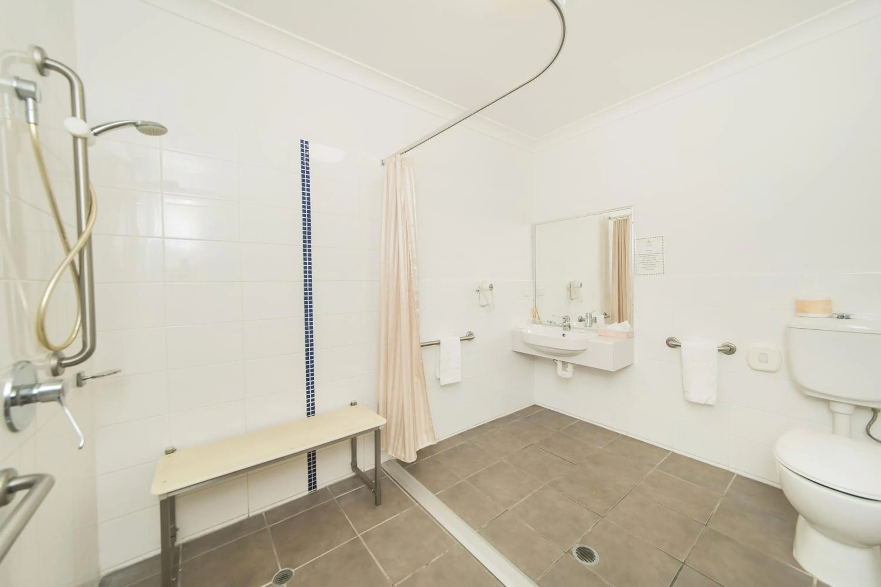 Bathroom in The Coast Motel