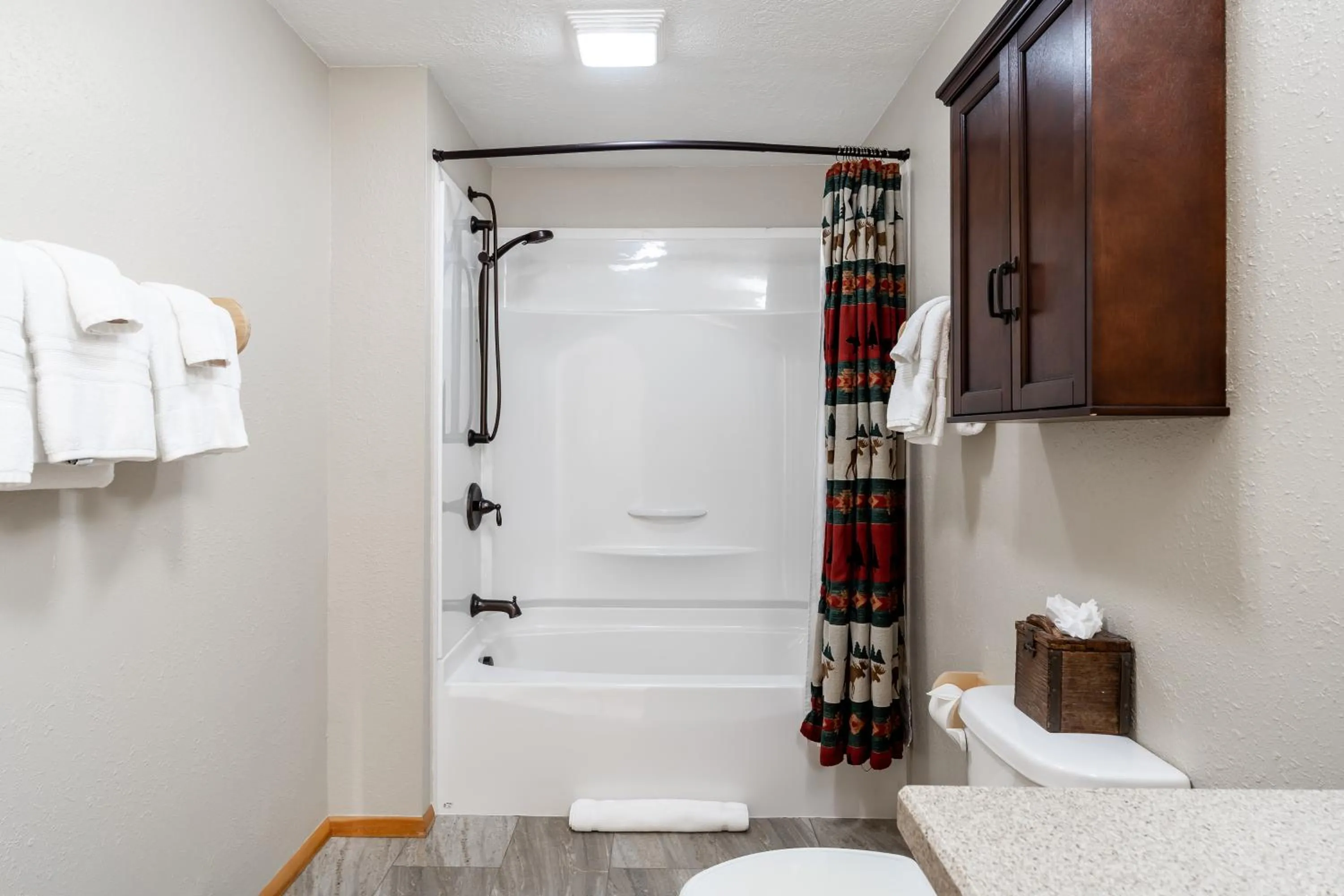 Shower in Shepherd Family Retreats- Moose