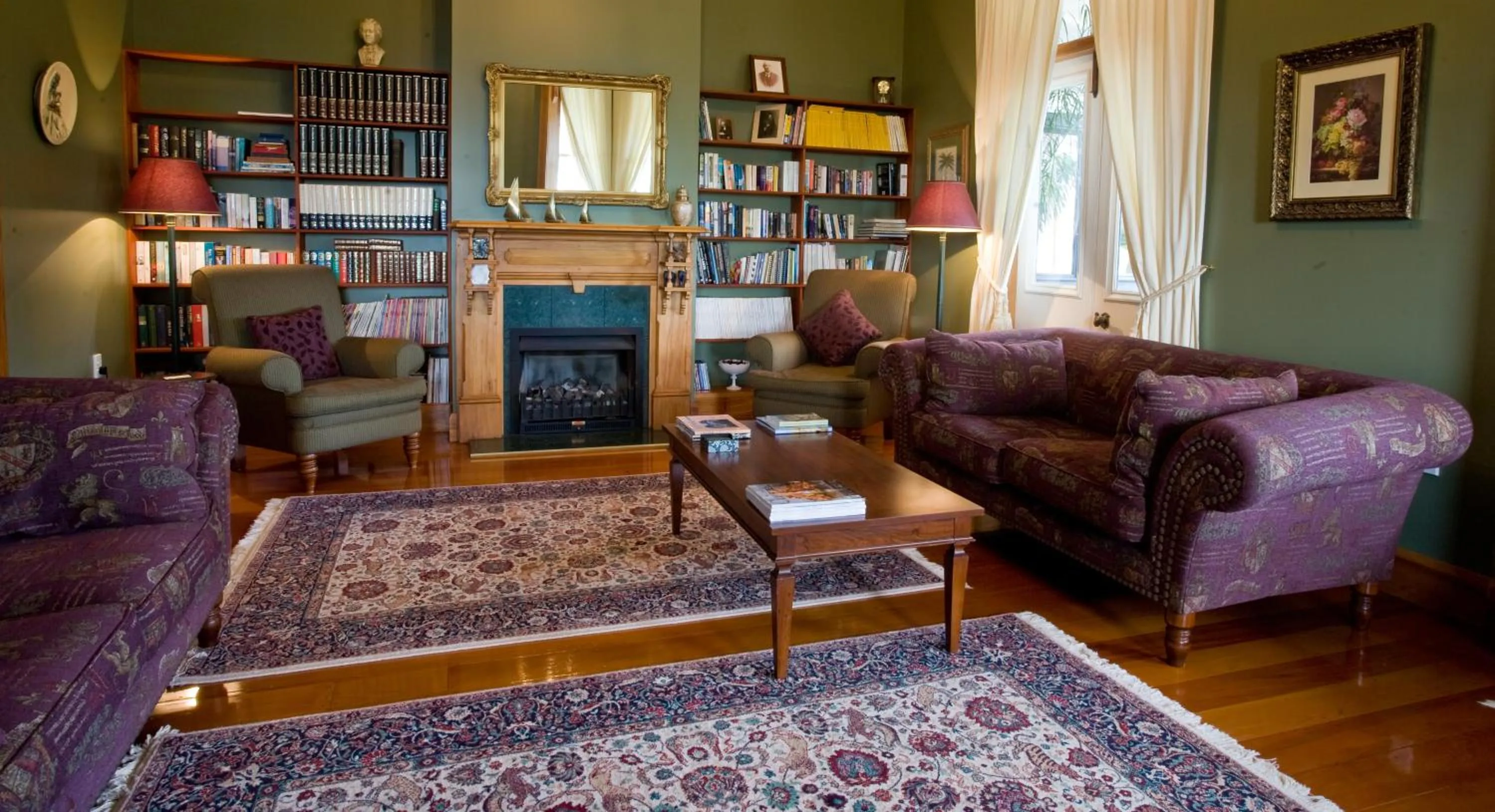 Living room in McHardy Lodge