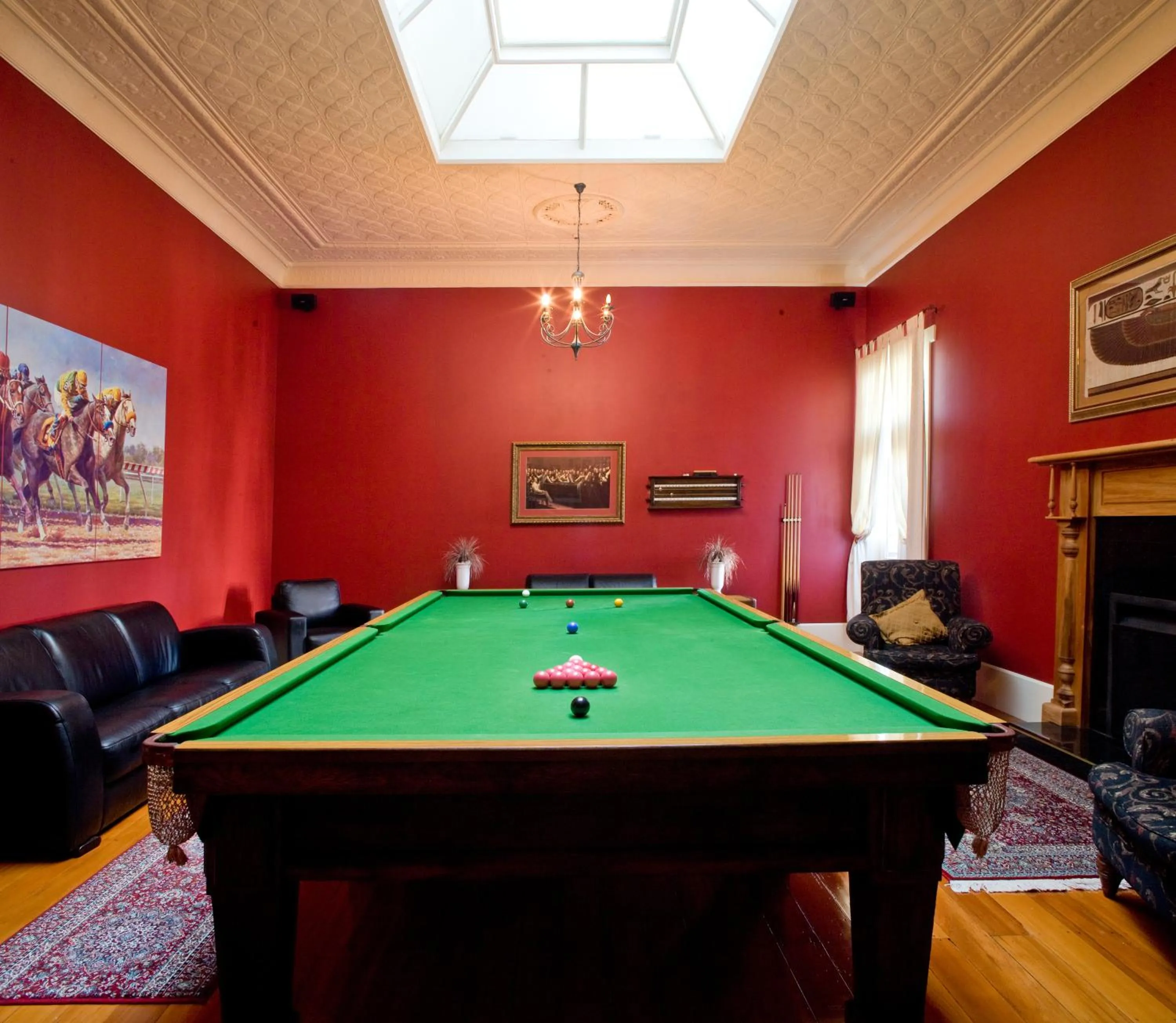 Billiard in McHardy Lodge