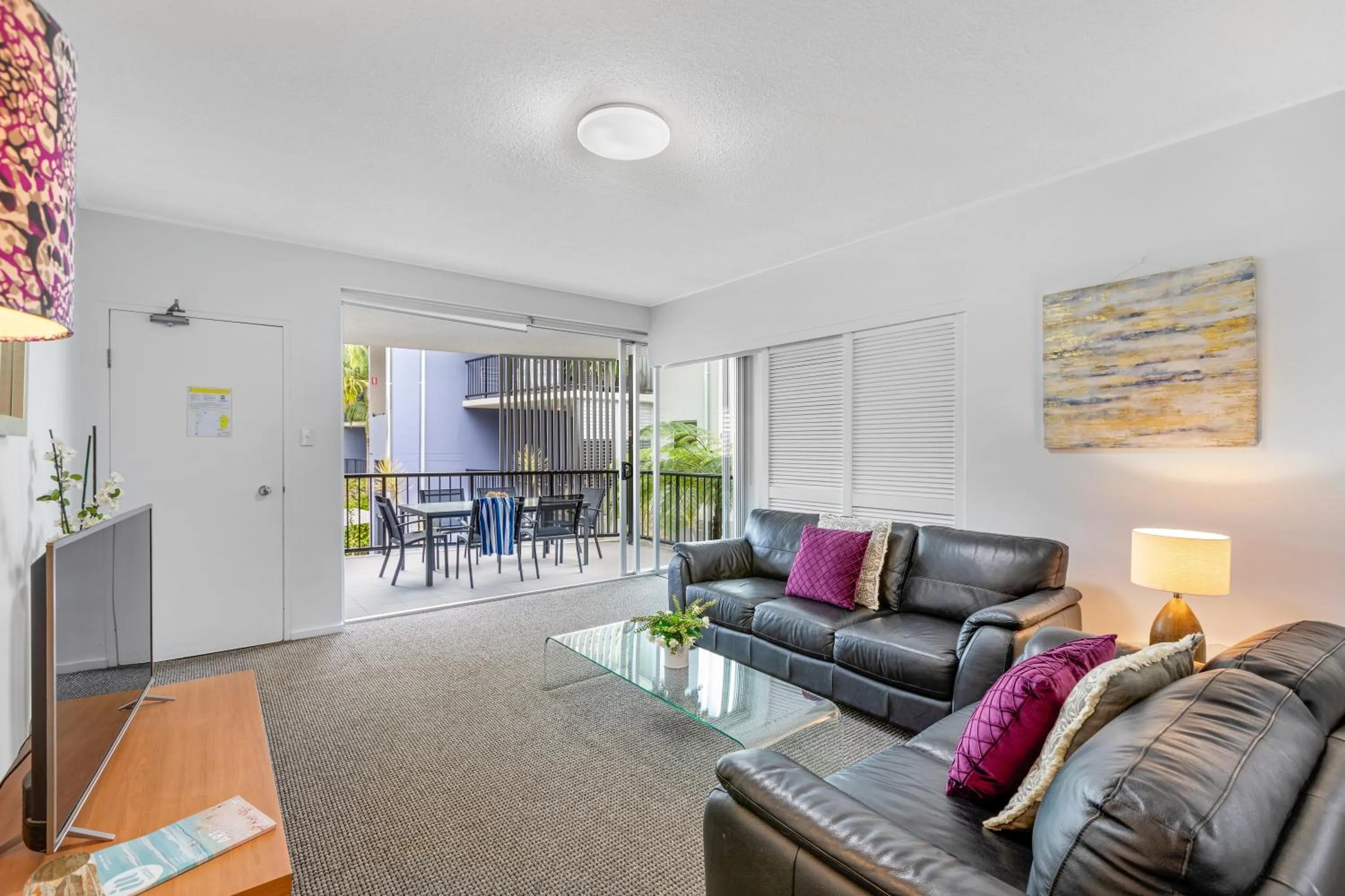 Patio in Verano Resort Noosa