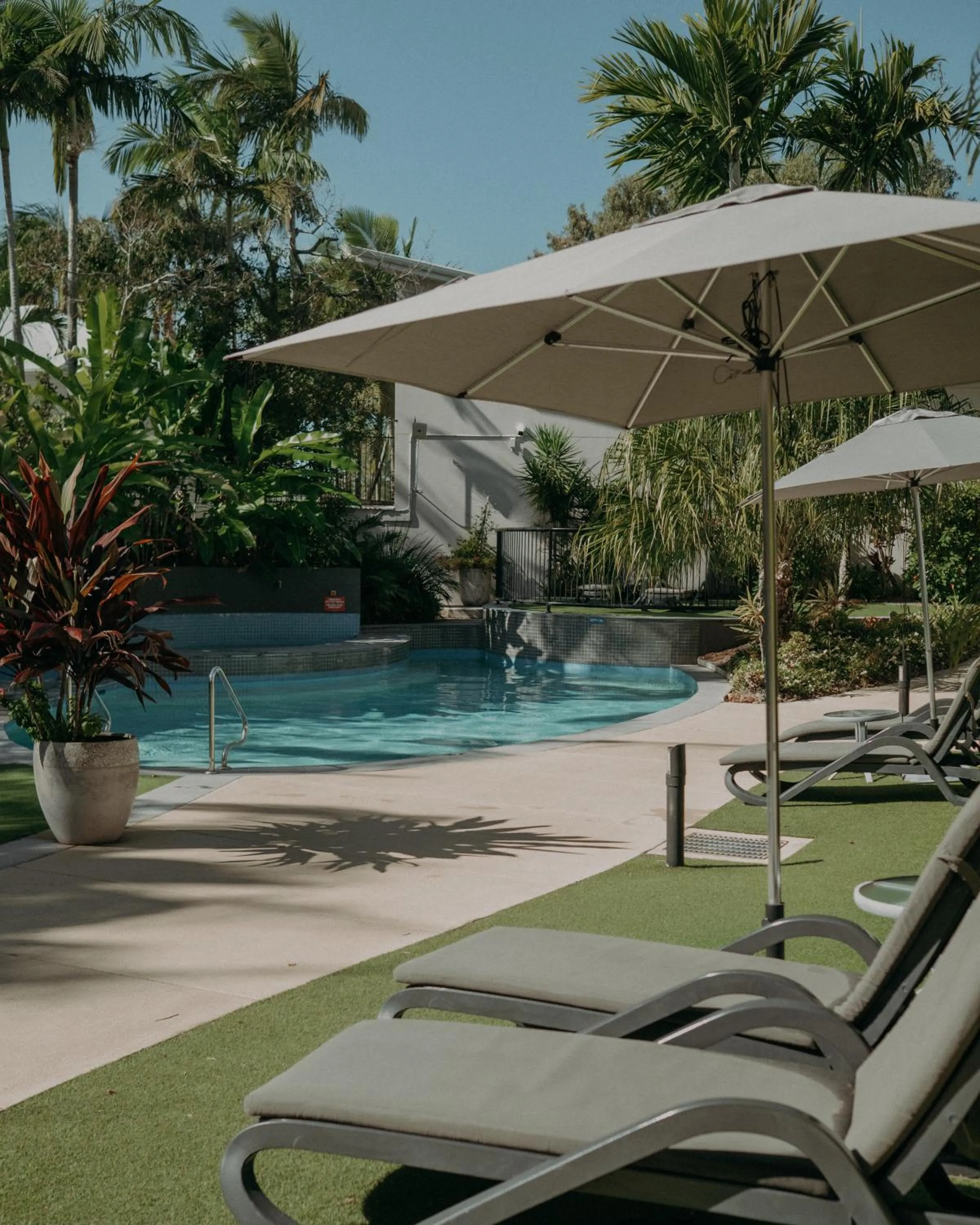 Pool view in Verano Resort Noosa