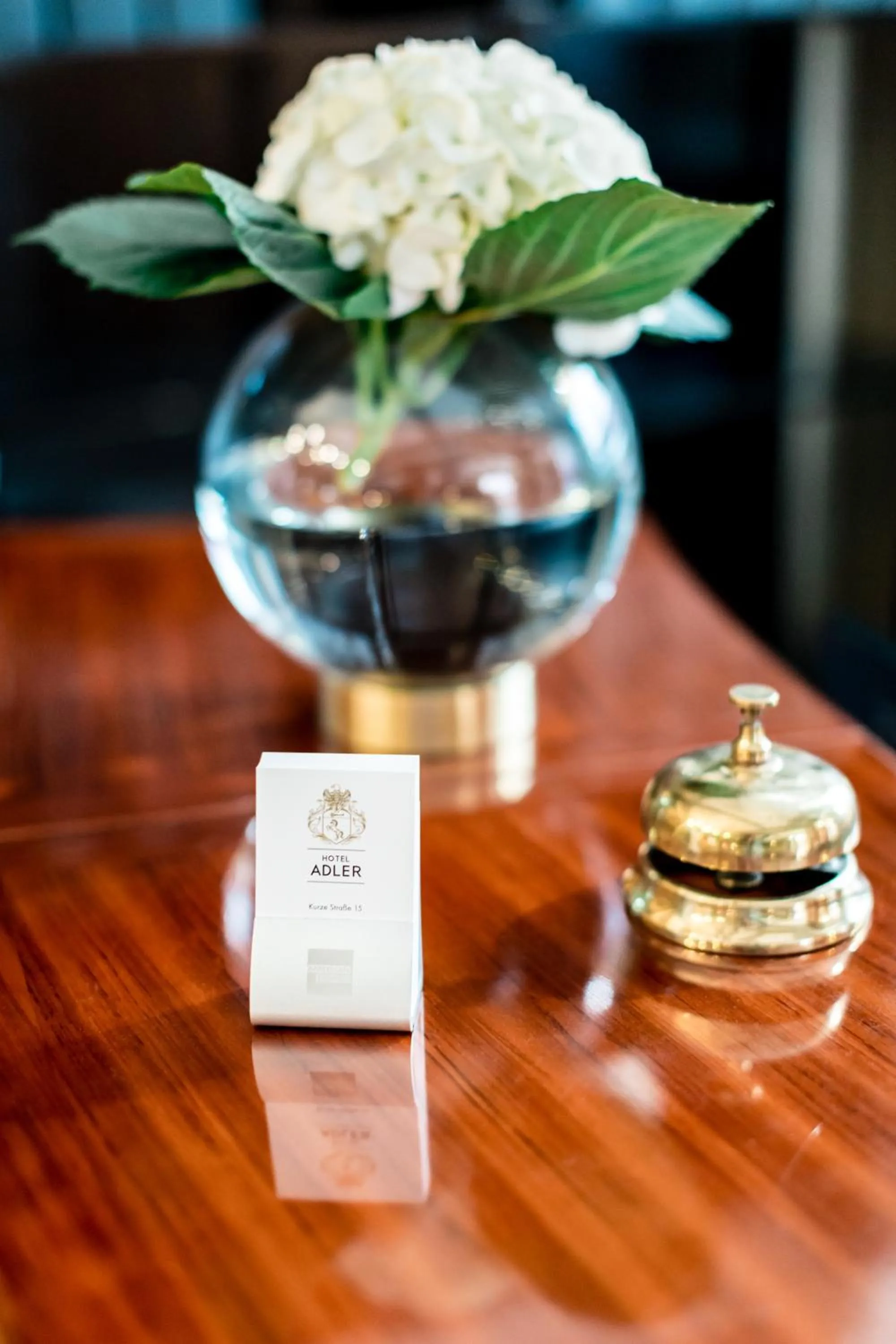 Lobby or reception in Hotel Adler