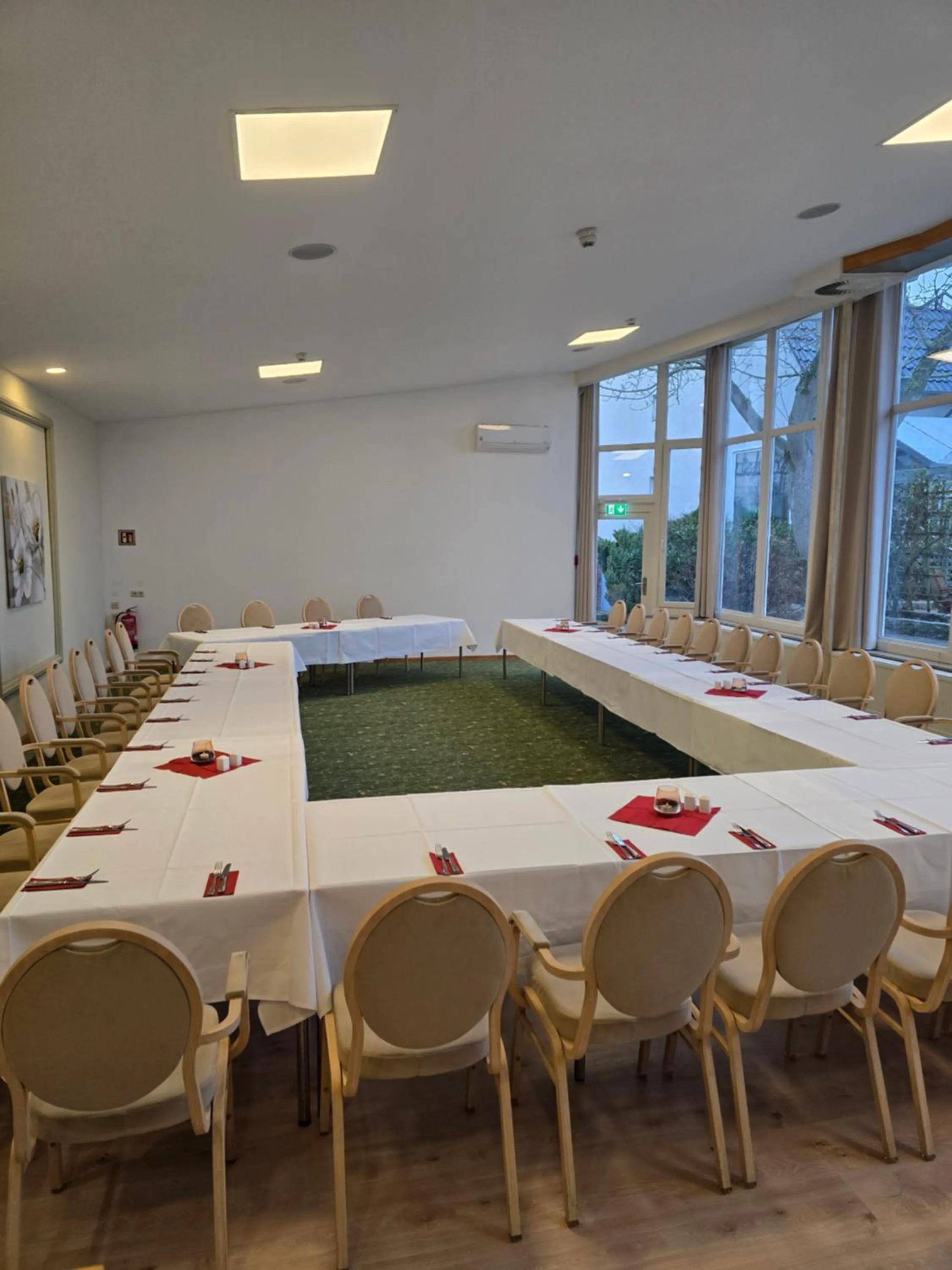 Meeting/conference room in Hotel Bördehof, direkt an der A2 & A14, Restaurant, Tagung, individuell