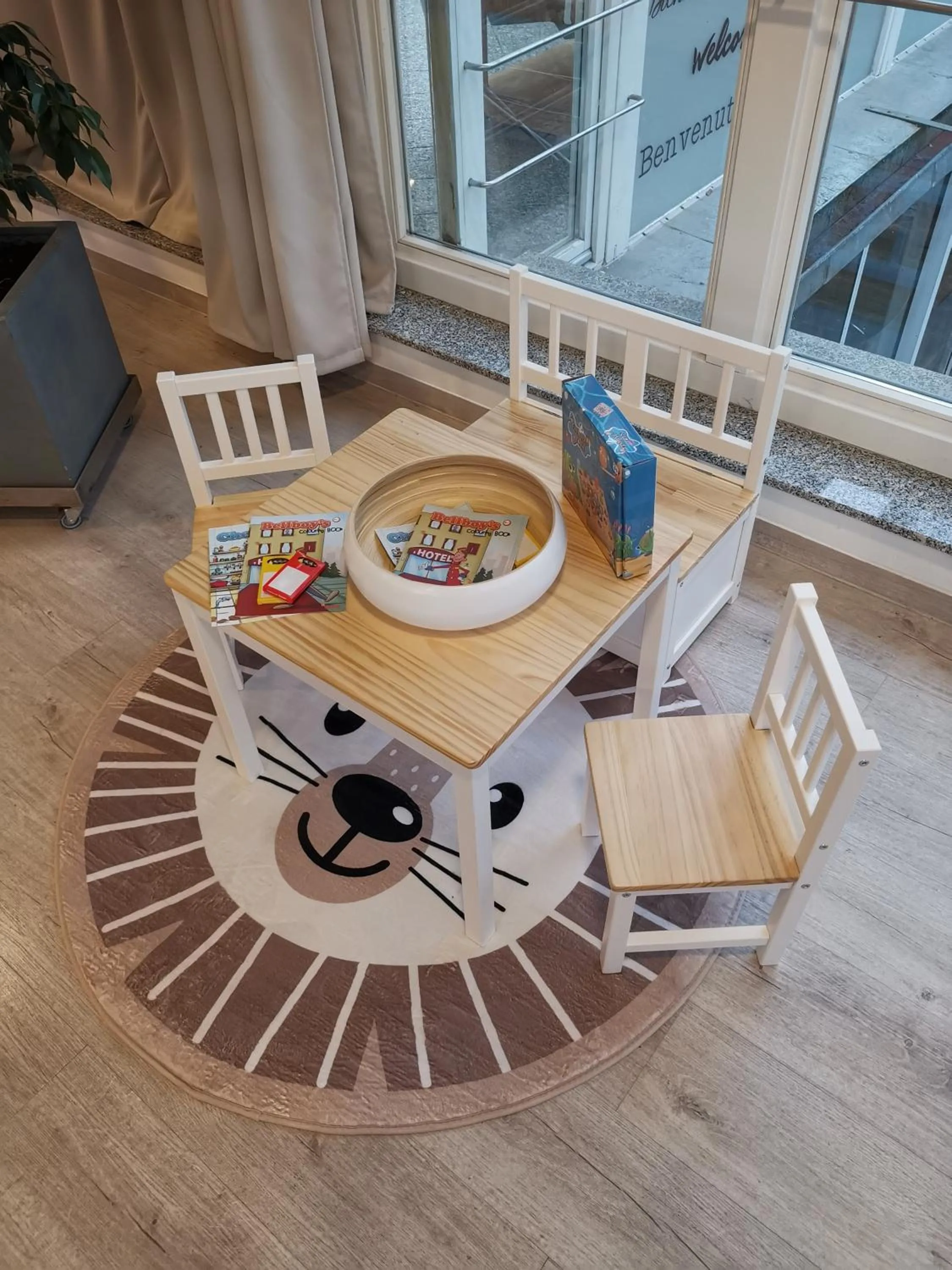 Children play ground in Hotel Bördehof, direkt an der A2 & A14, Restaurant, Tagung, individuell