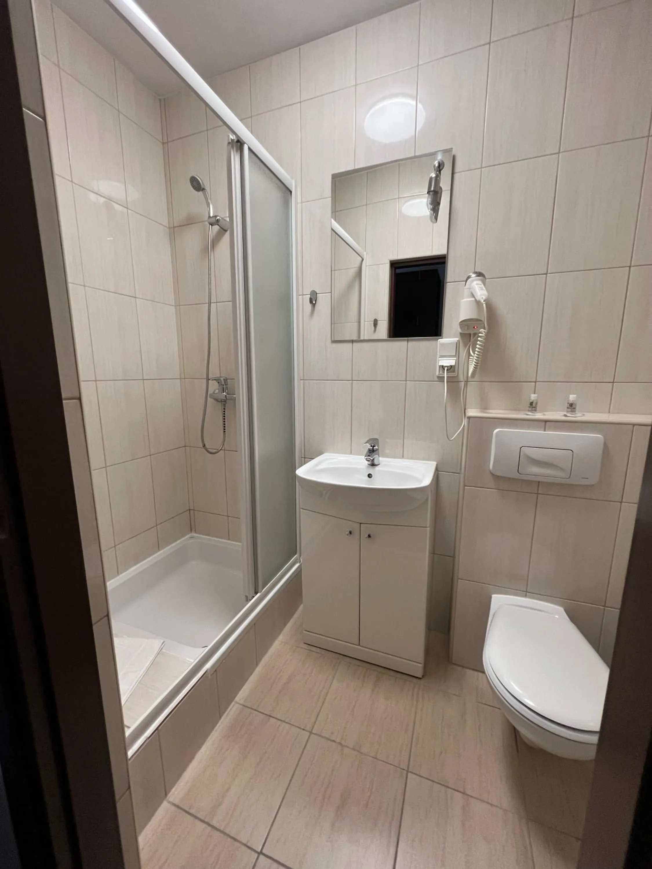 Shower in Centrum Konferencyjno-Apartamentowe Mrówka