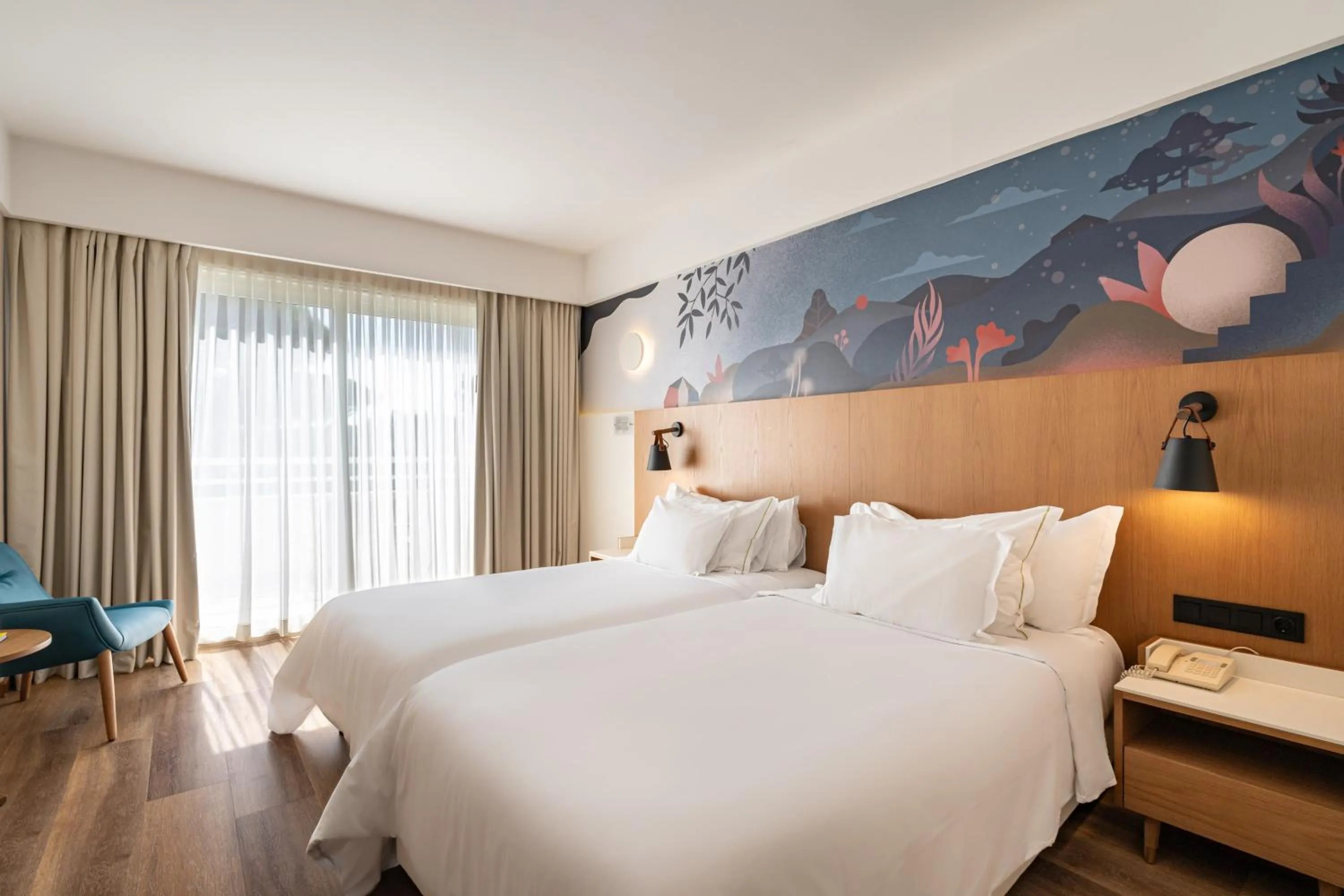 Bed in Onyria Quinta da Marinha Hotel