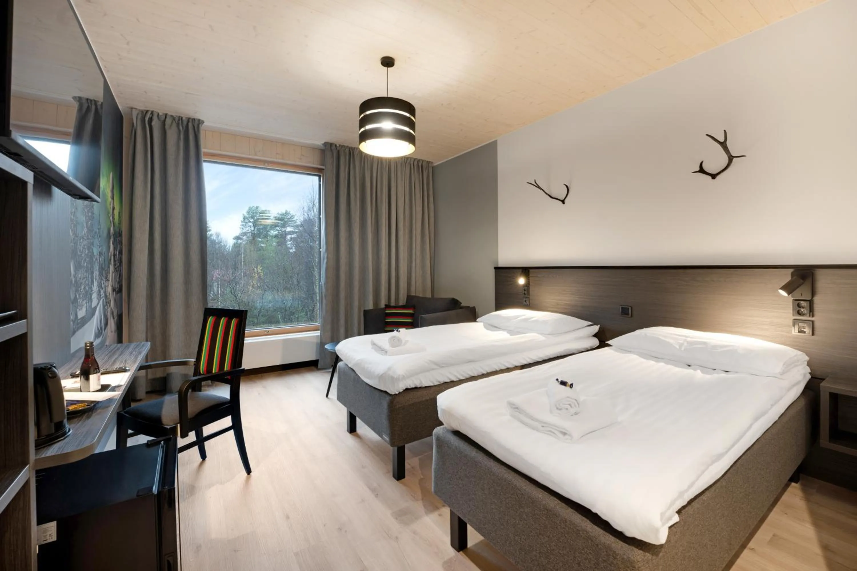 Bed in Hotelli Sodankylä