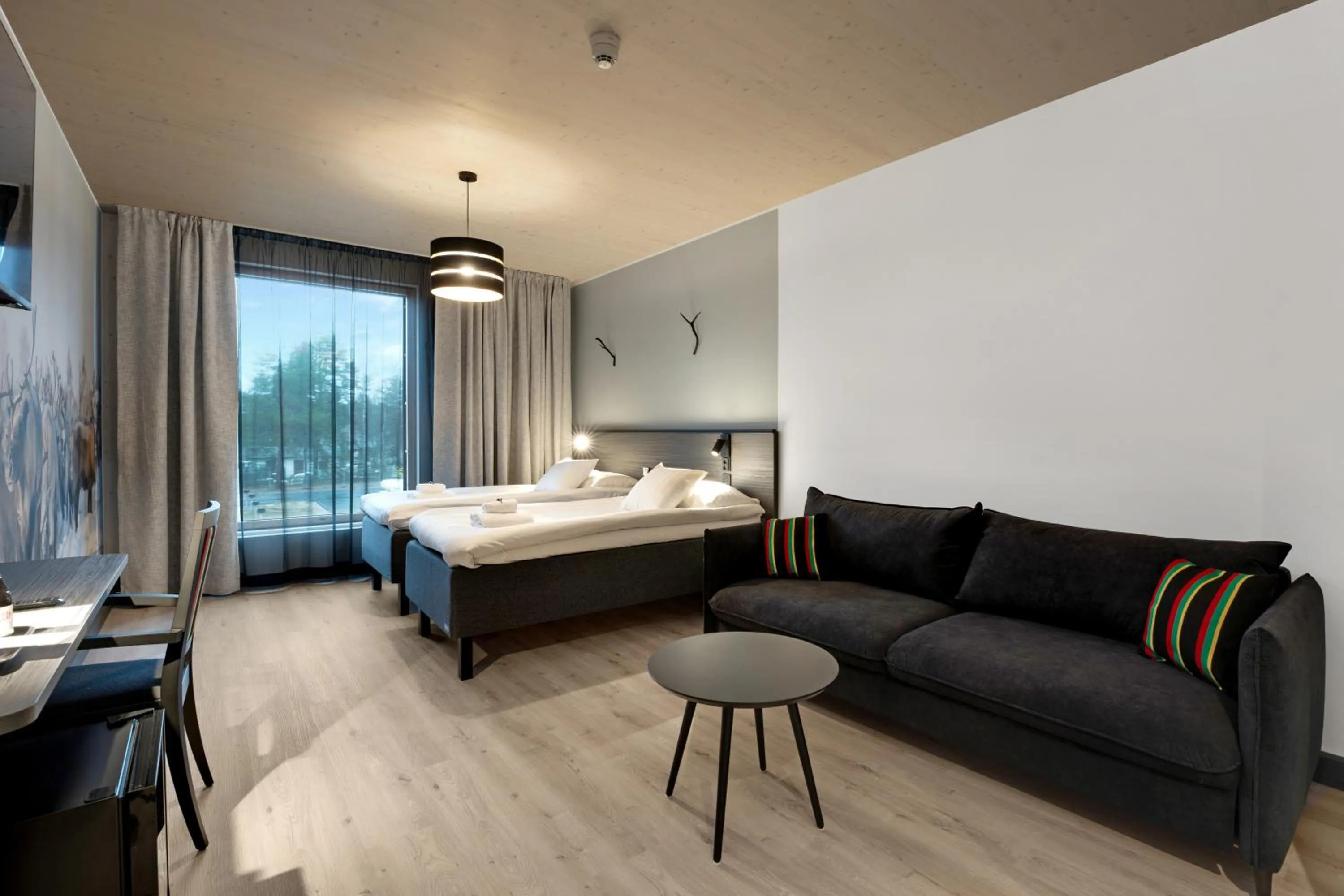 Bed in Hotelli Sodankylä