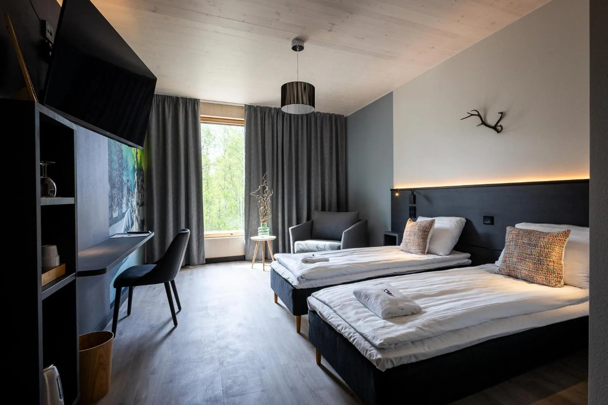 Bed in Hotelli Sodankylä