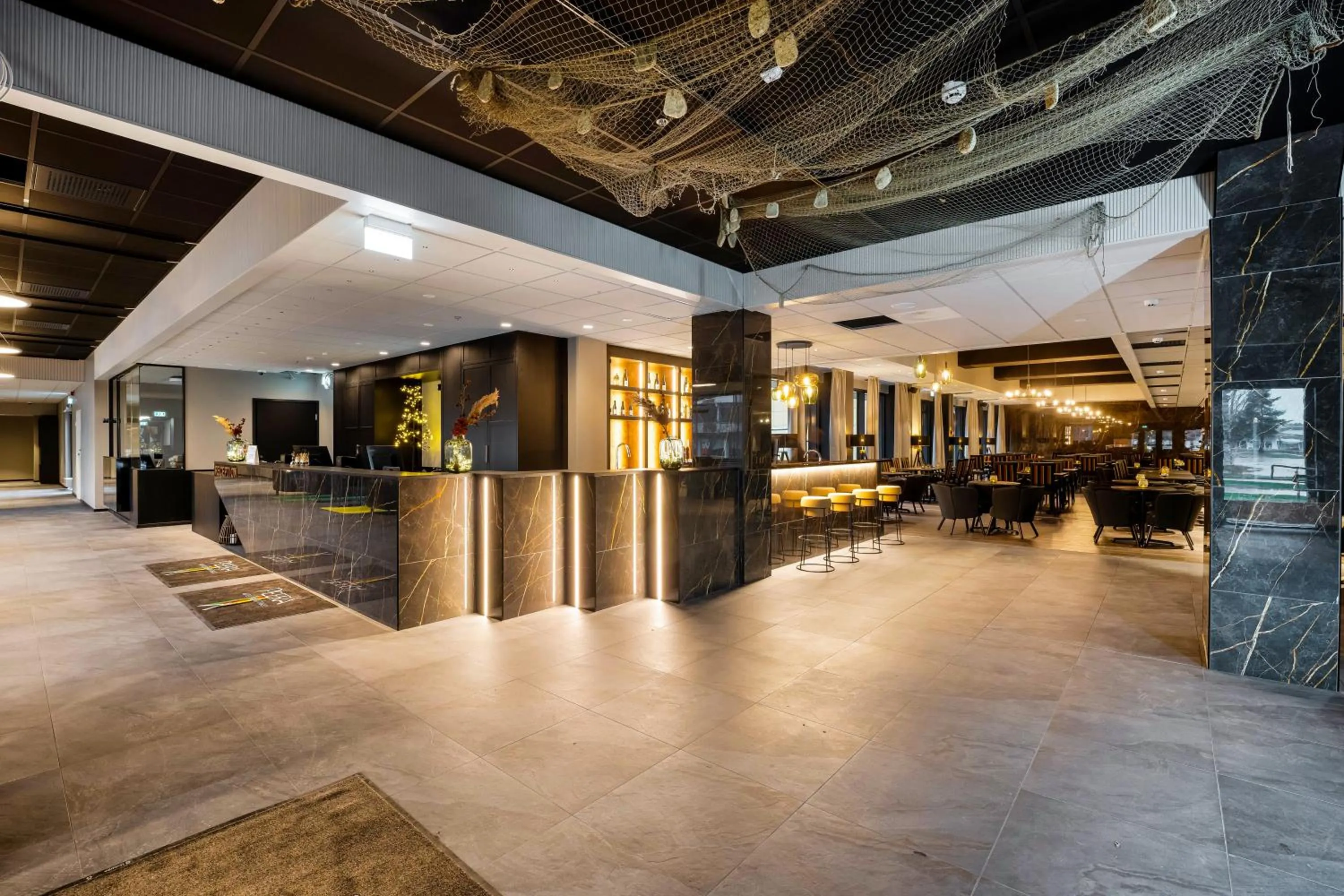 Lobby or reception in Hotelli Sodankylä