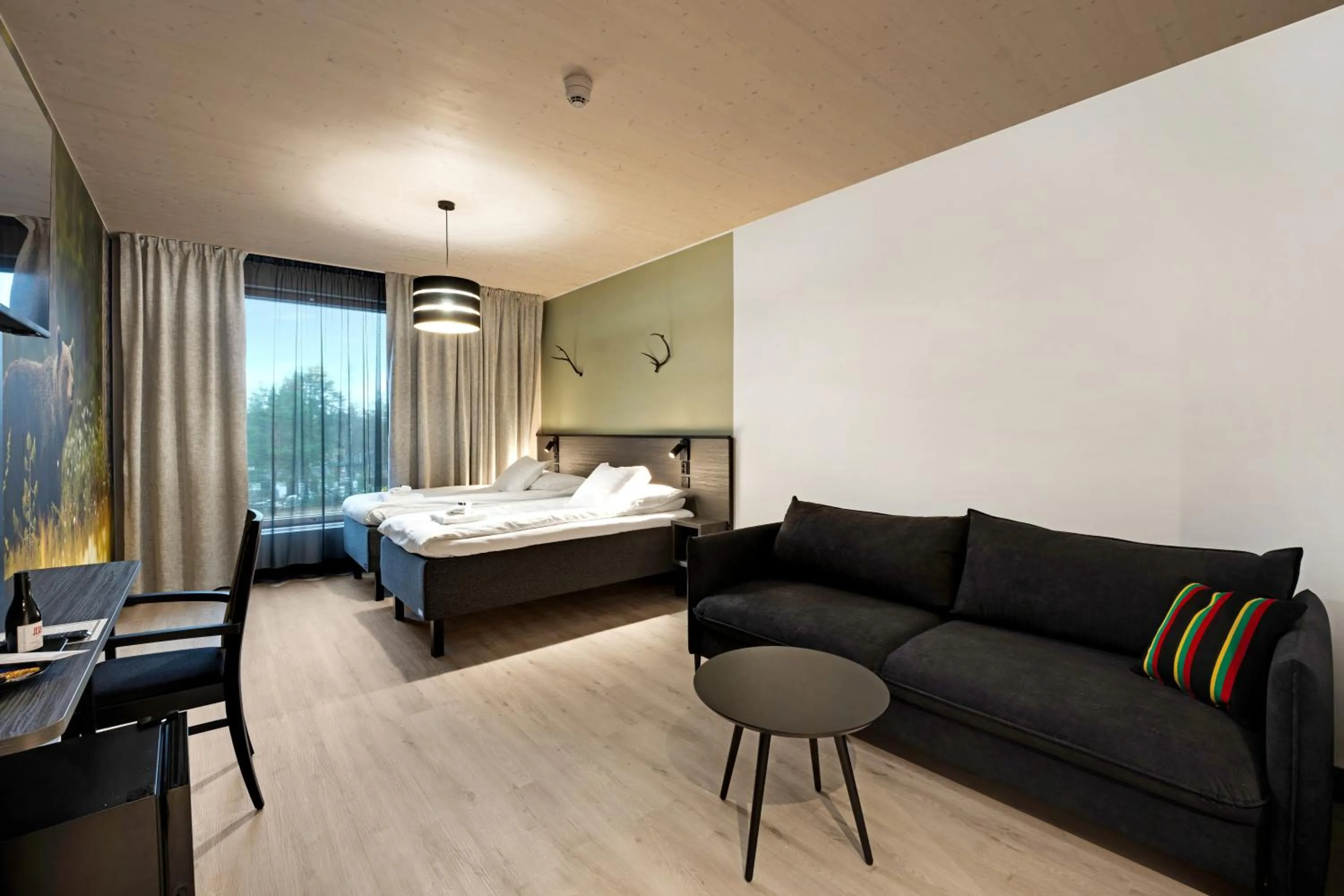 Bed in Hotelli Sodankylä