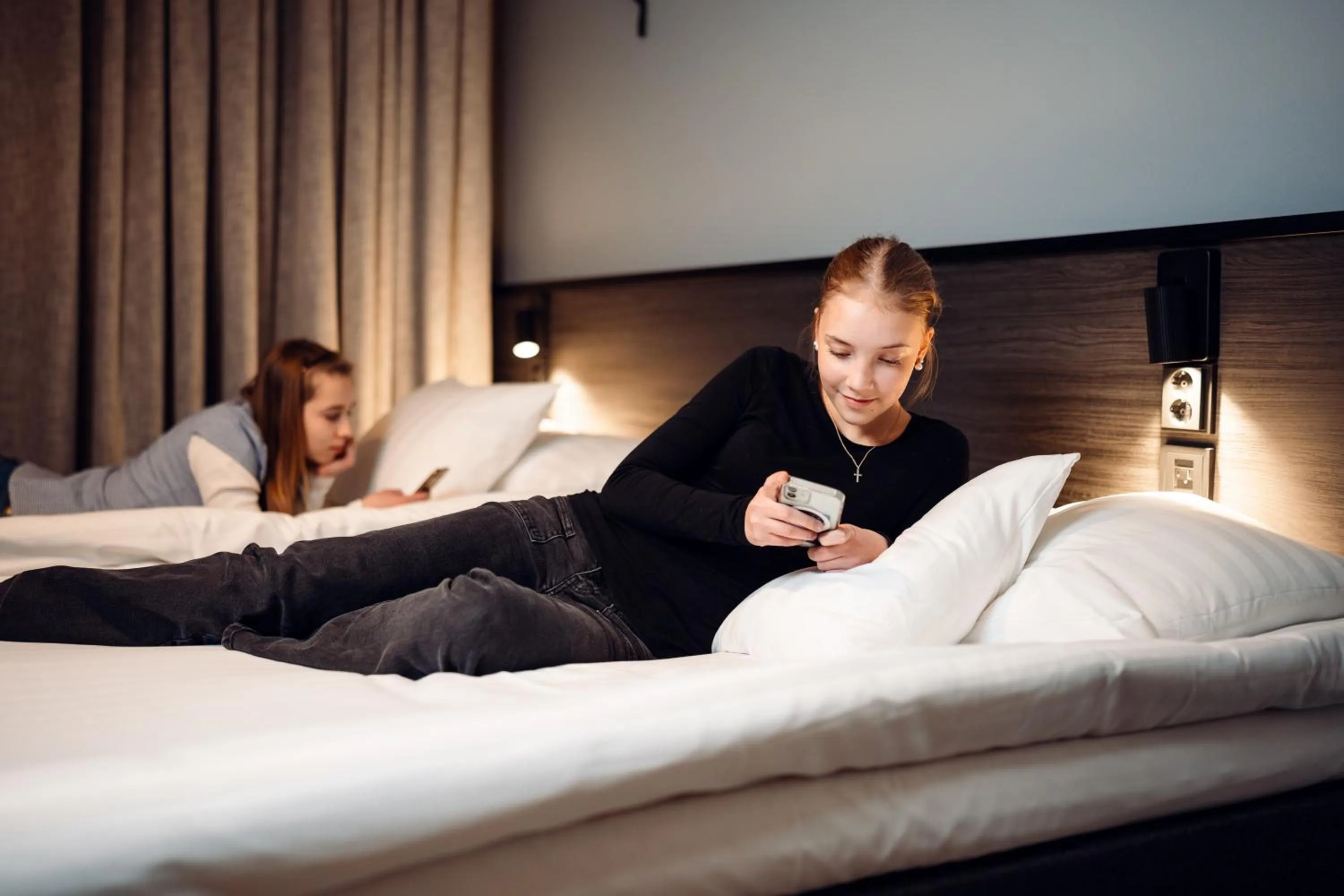 Bed in Hotelli Sodankylä