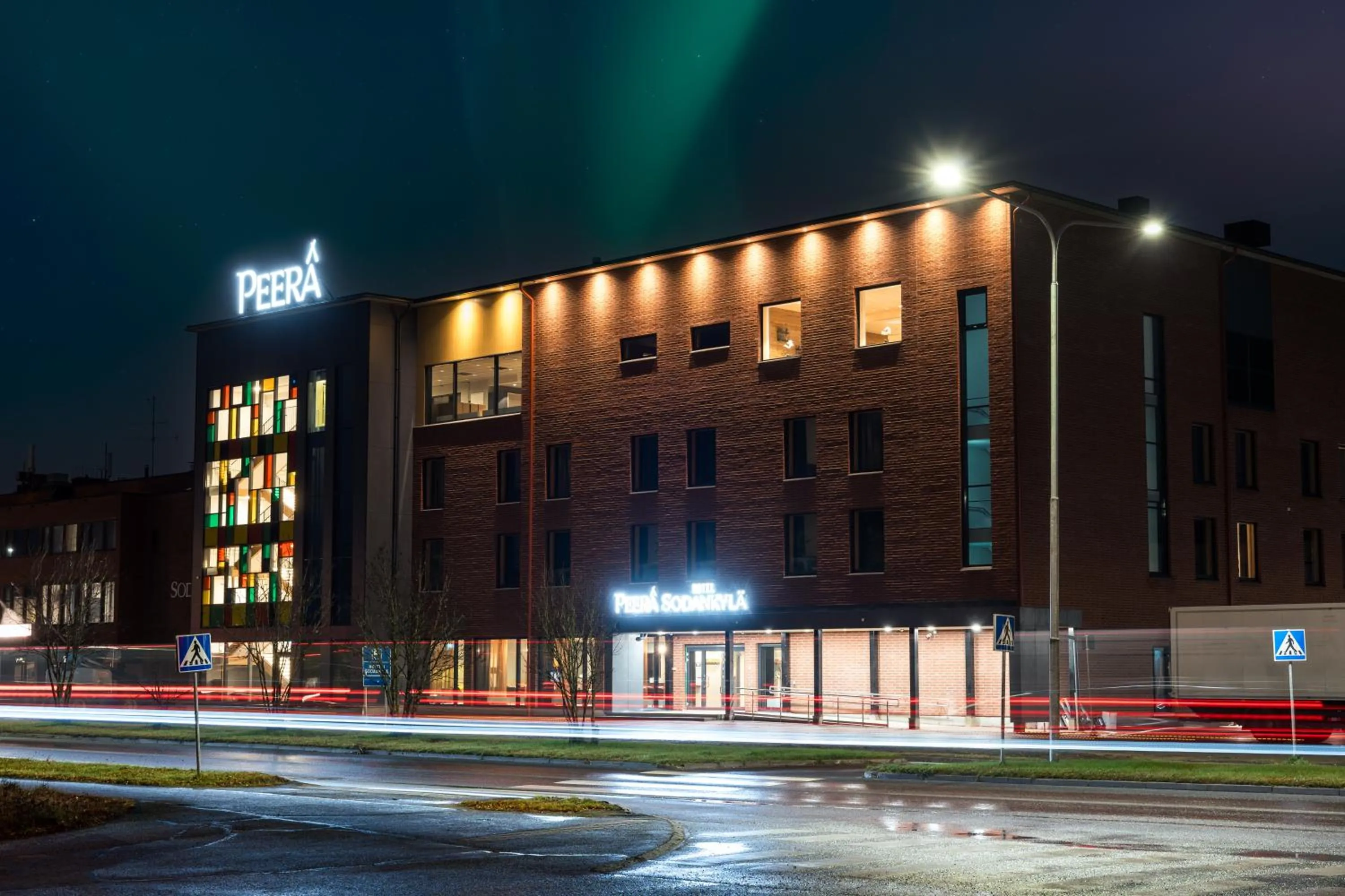 Property building in Hotelli Sodankylä