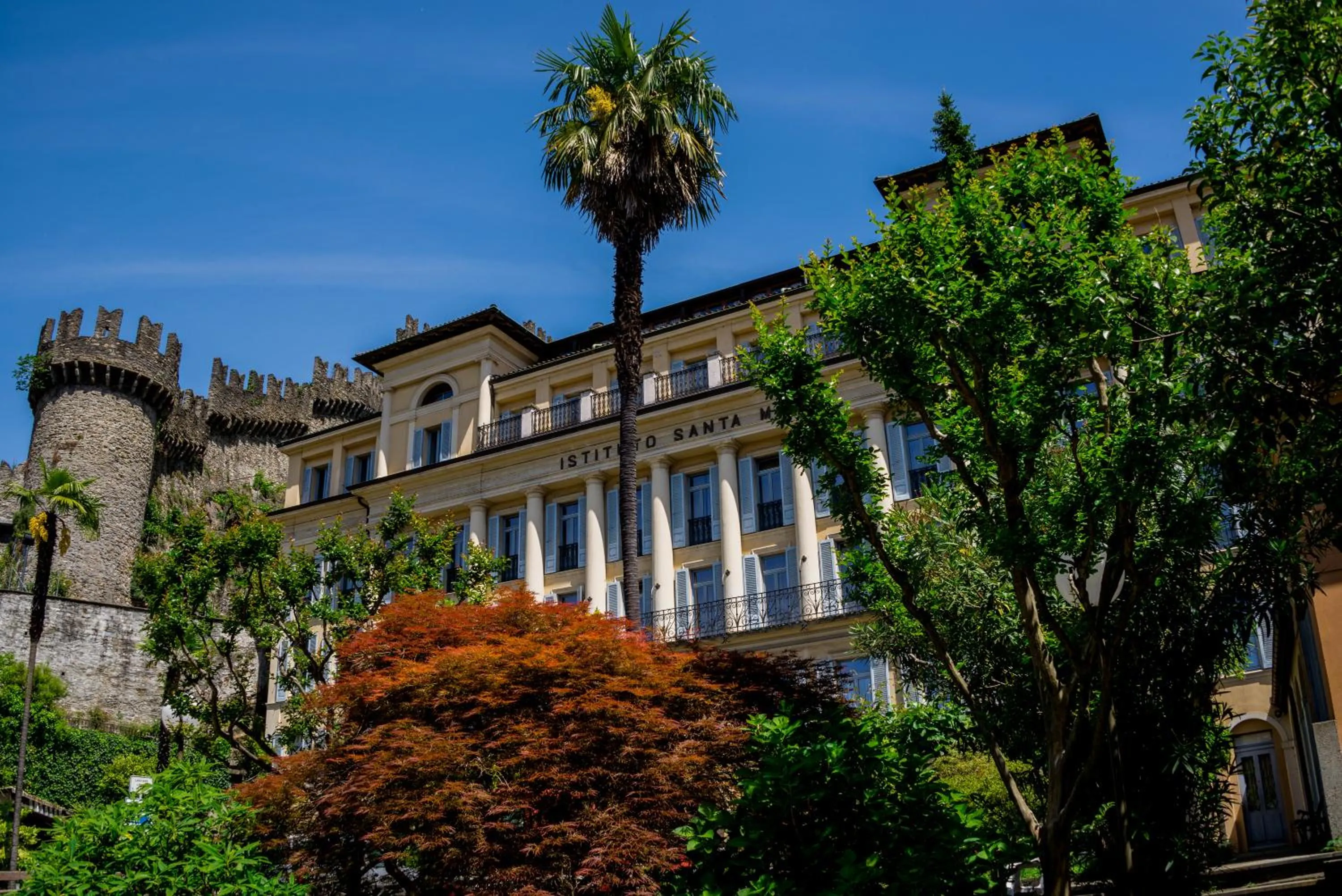 Property building in Ostello Montebello - Bellinzona Youth Hostel