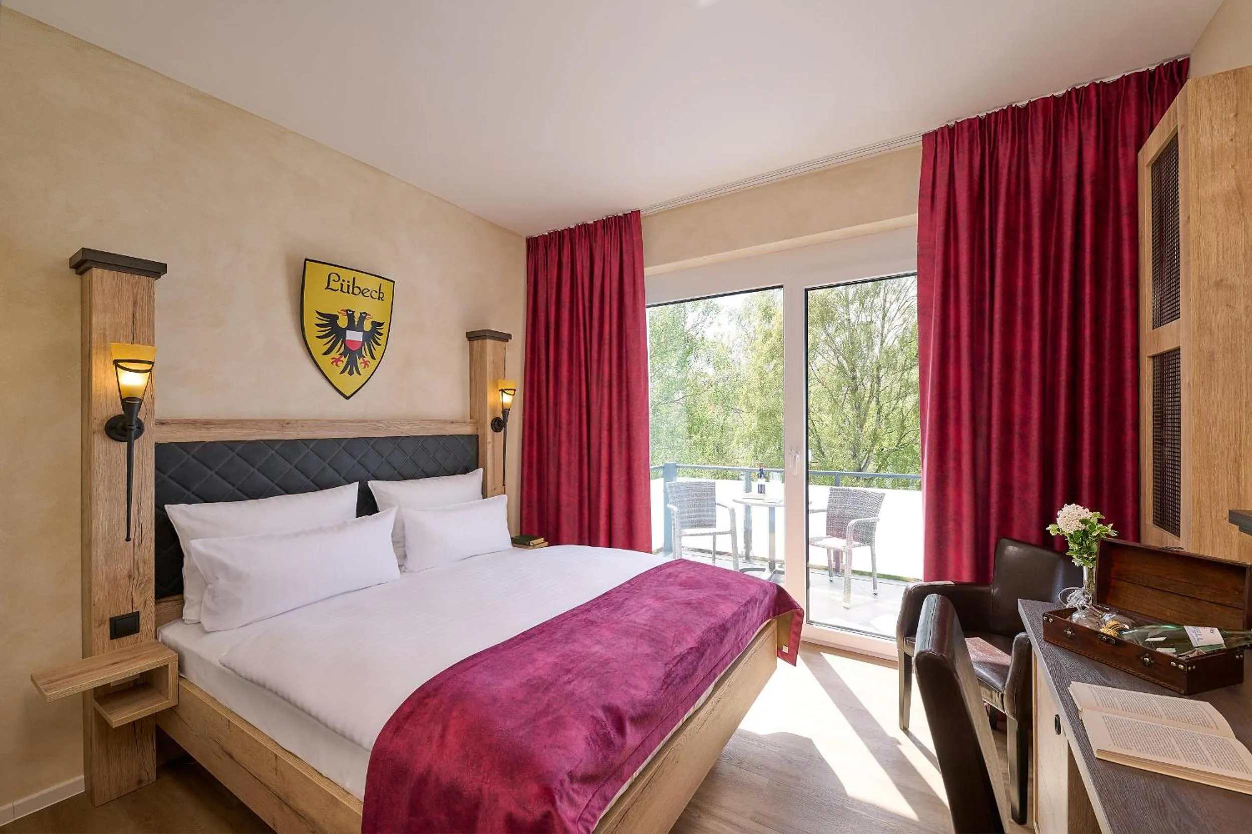 Bed in R&R Hotel Störtebeker