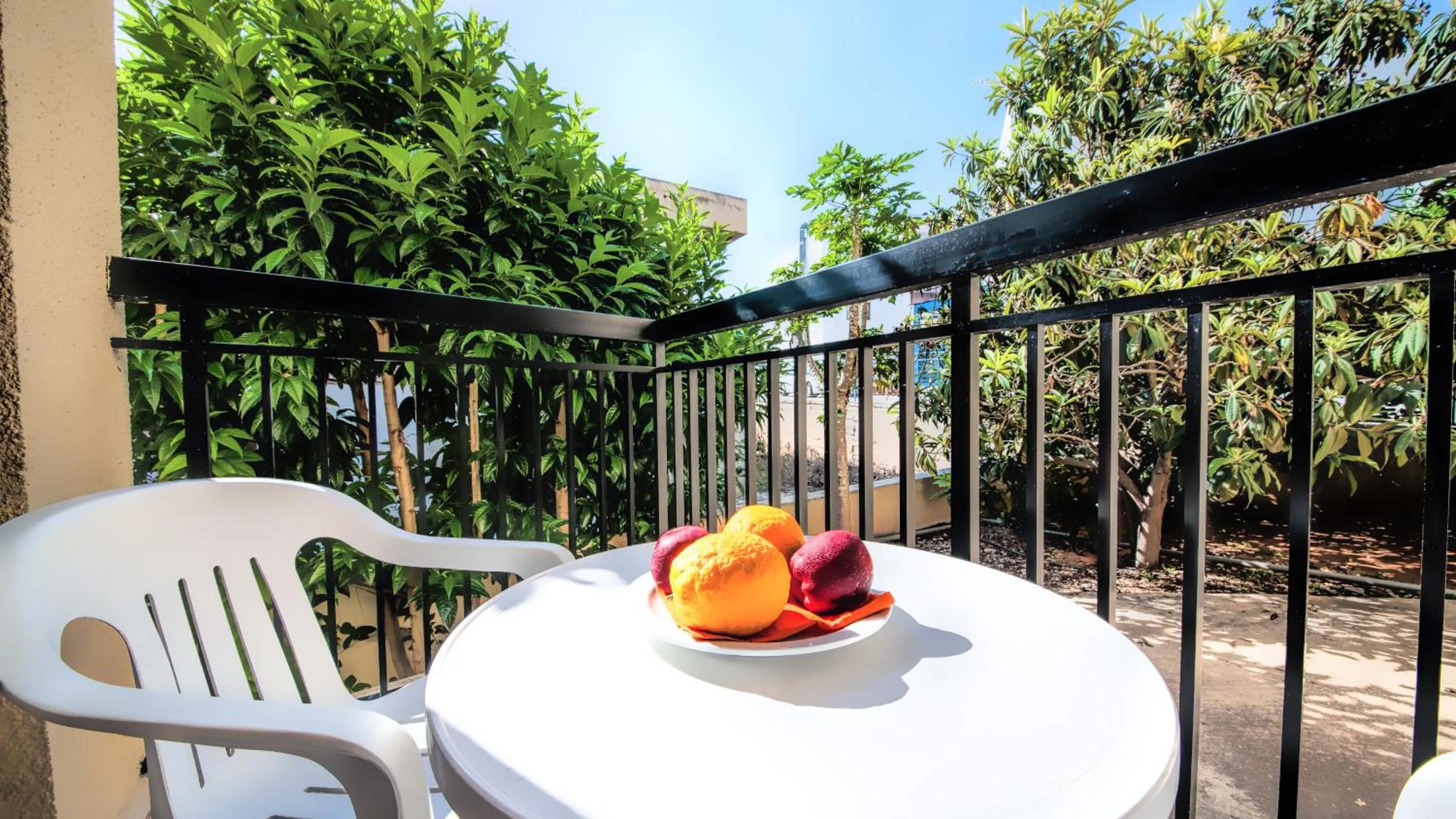 Balcony/Terrace in A Maos Hotel Apartments