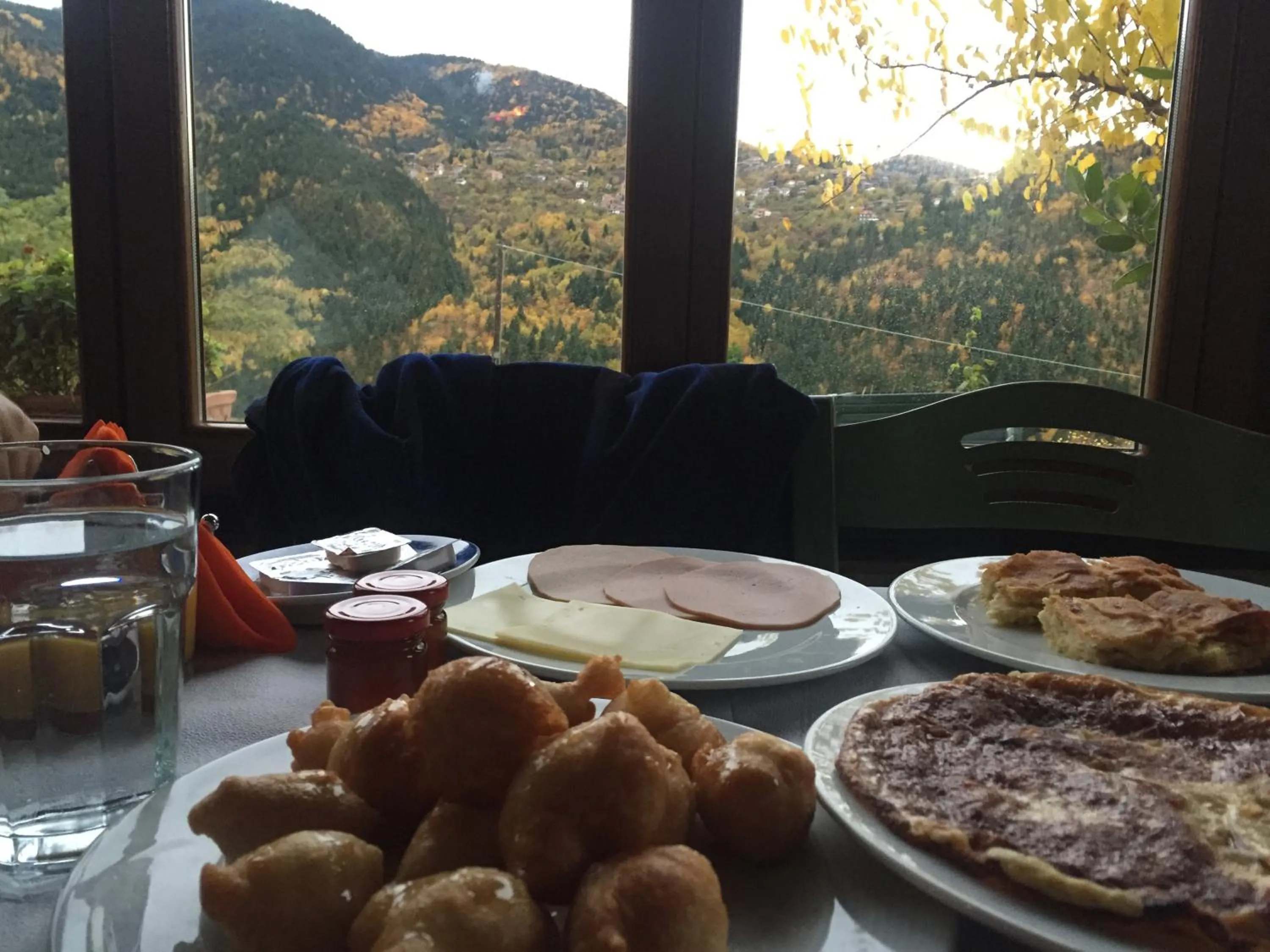 Continental breakfast in Xenios Chalet