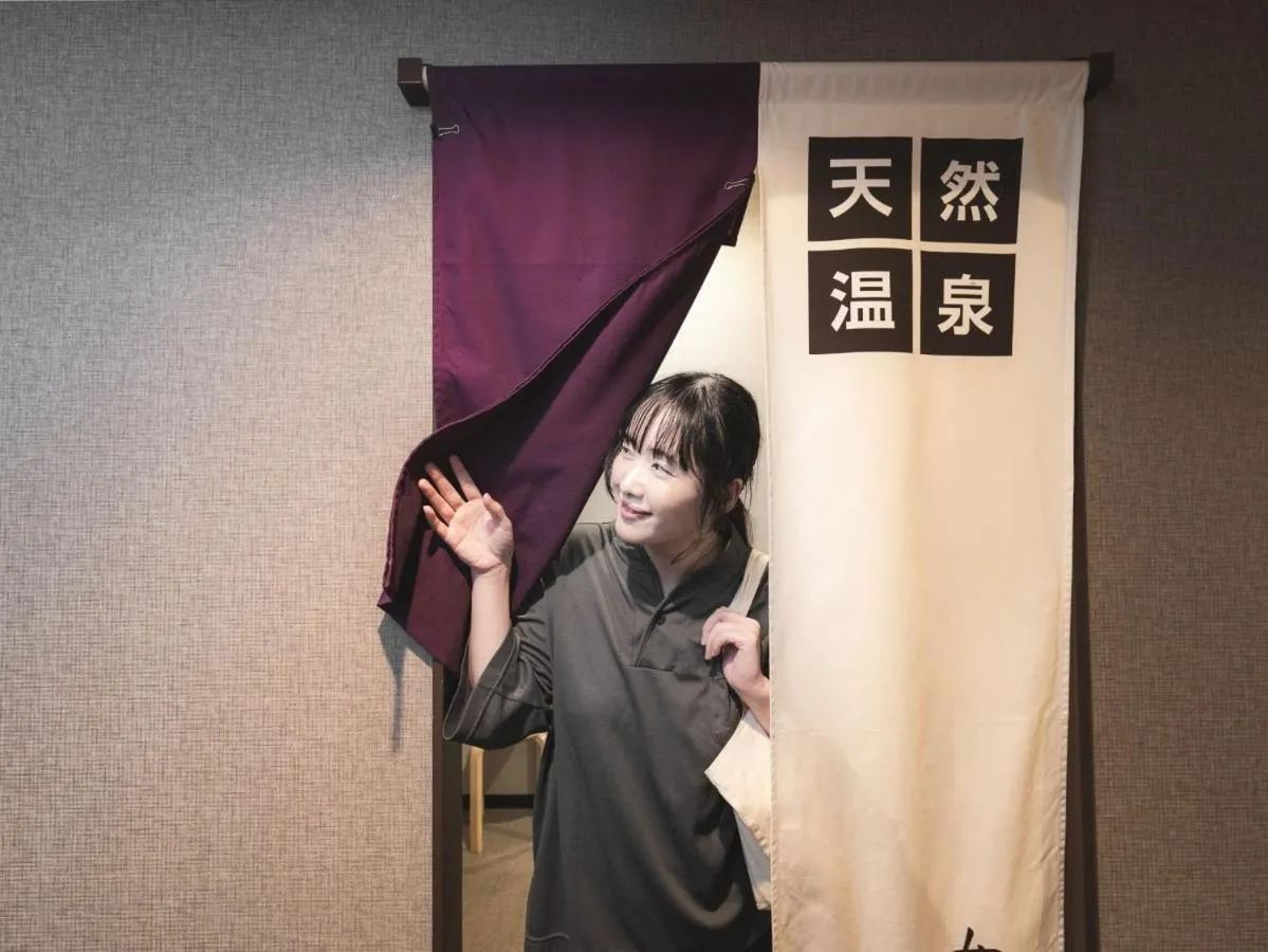 People in Super Hotel Towada