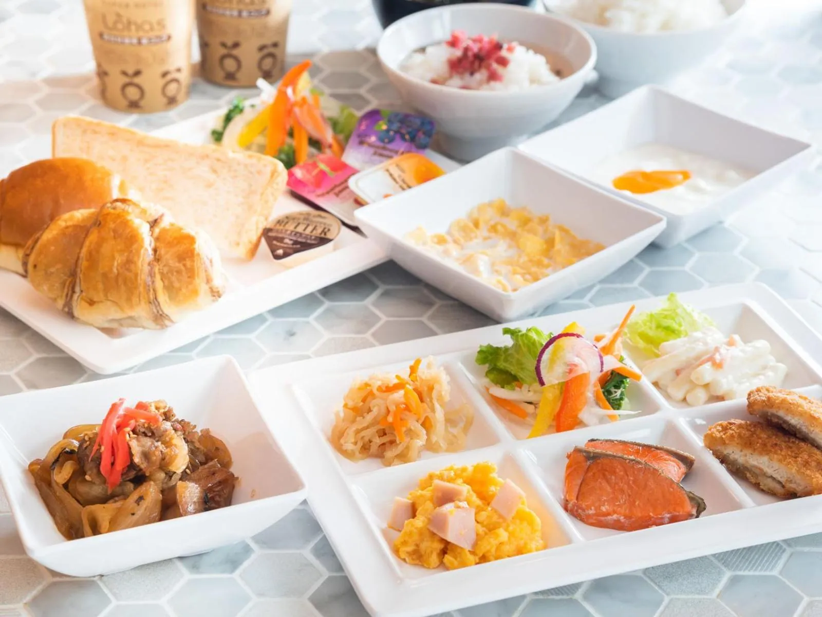 Breakfast in Super Hotel Towada