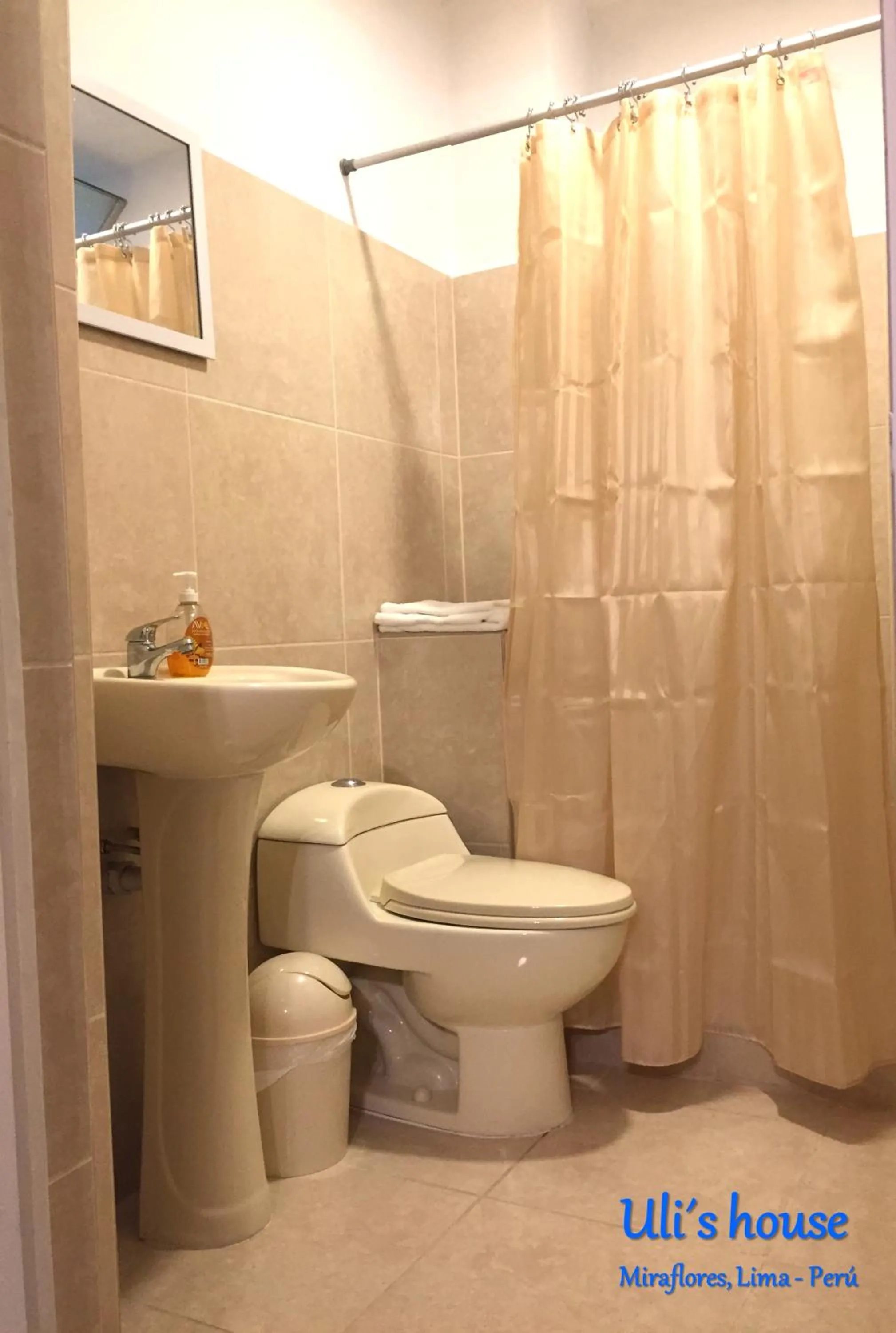 Shower in Uli´s house